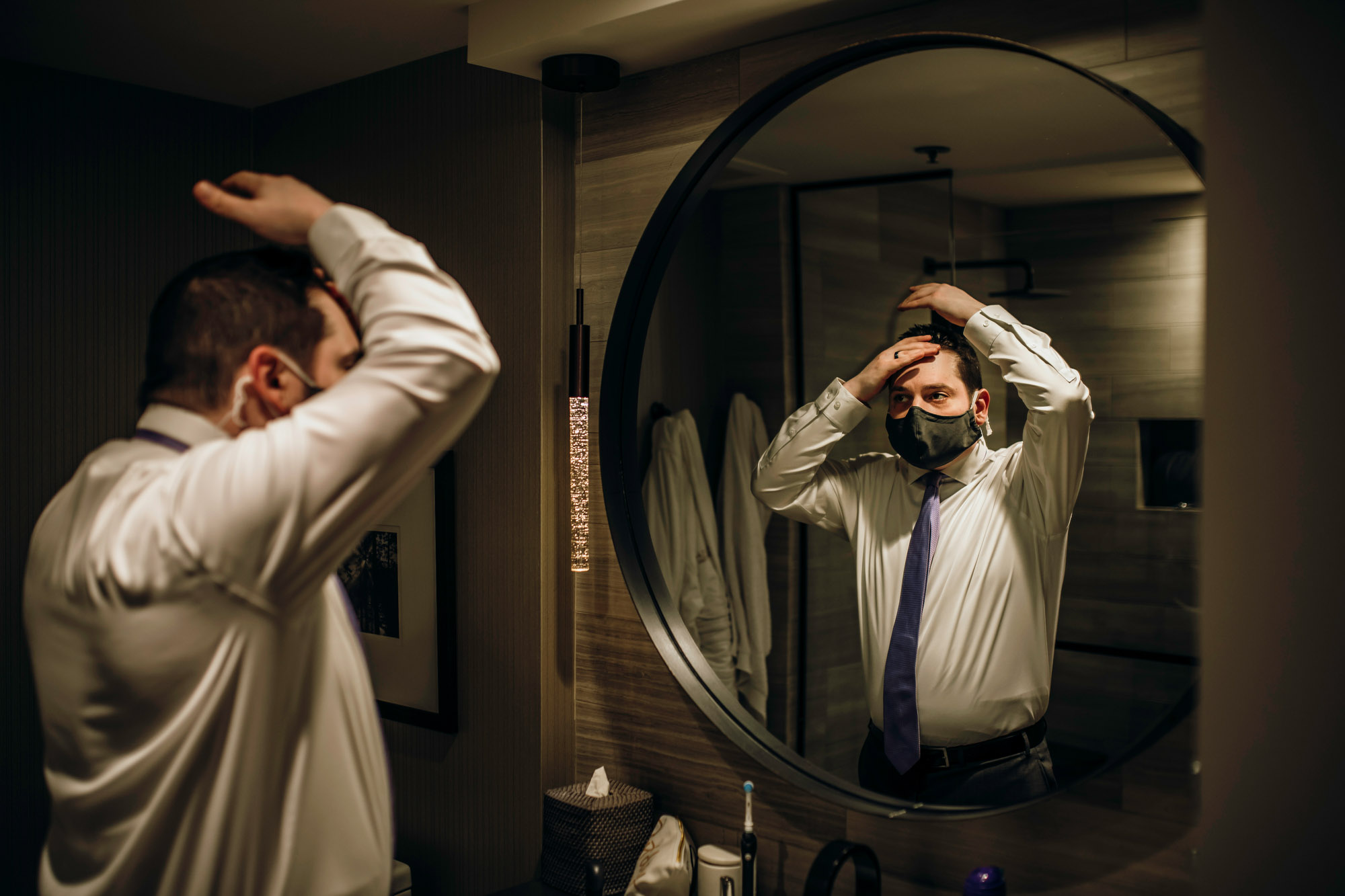 Salish Lodge Snoqualmie Falls wedding by Seattle Wedding Photographer James Thomas Long Photography