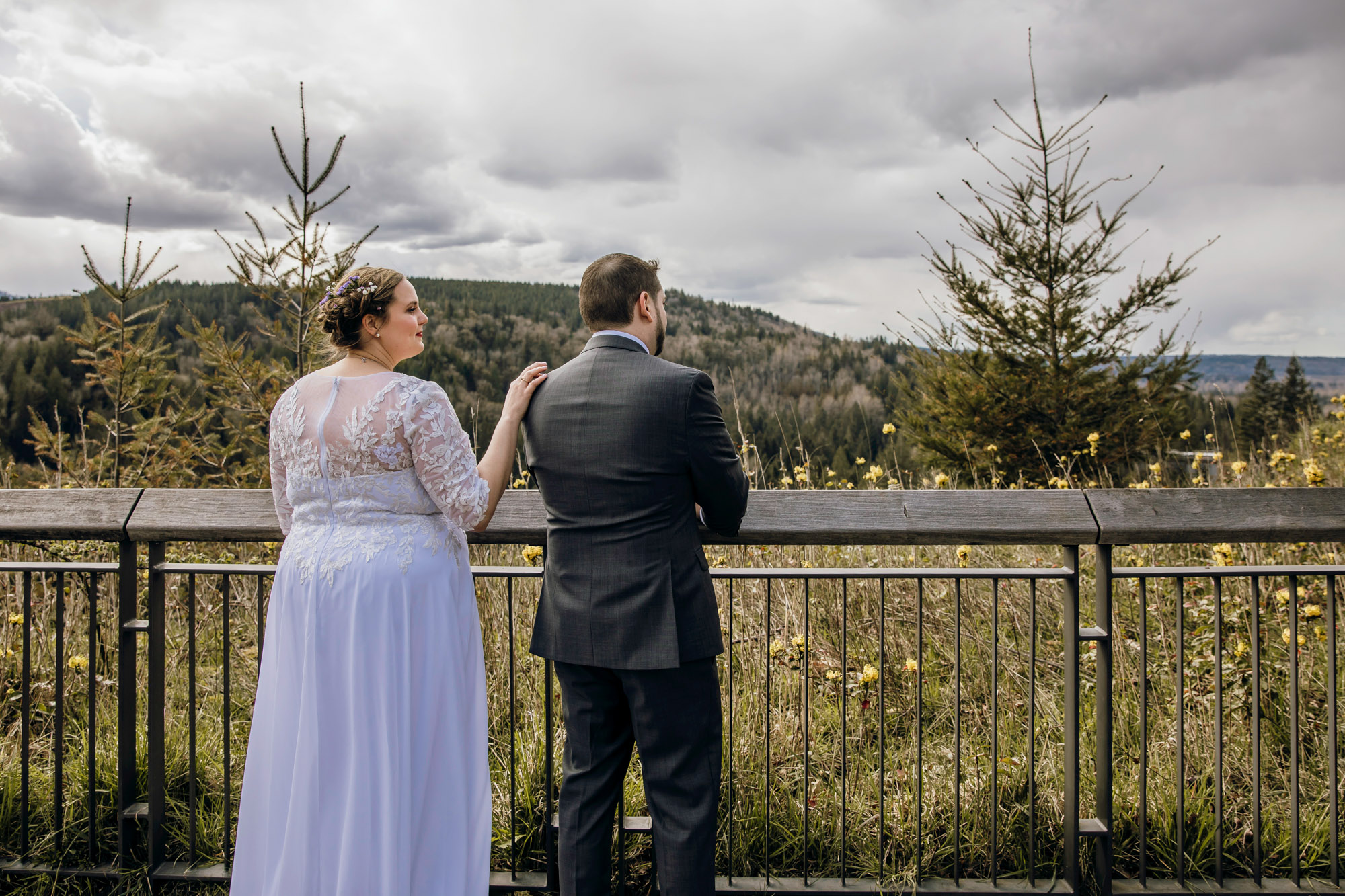 Salish Lodge Snoqualmie Falls wedding by Seattle Wedding Photographer James Thomas Long Photography