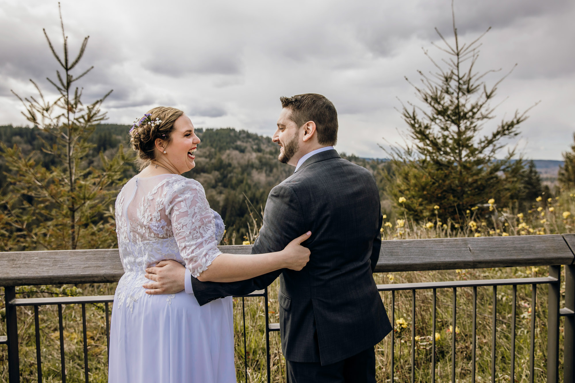 Salish Lodge Snoqualmie Falls wedding by Seattle Wedding Photographer James Thomas Long Photography