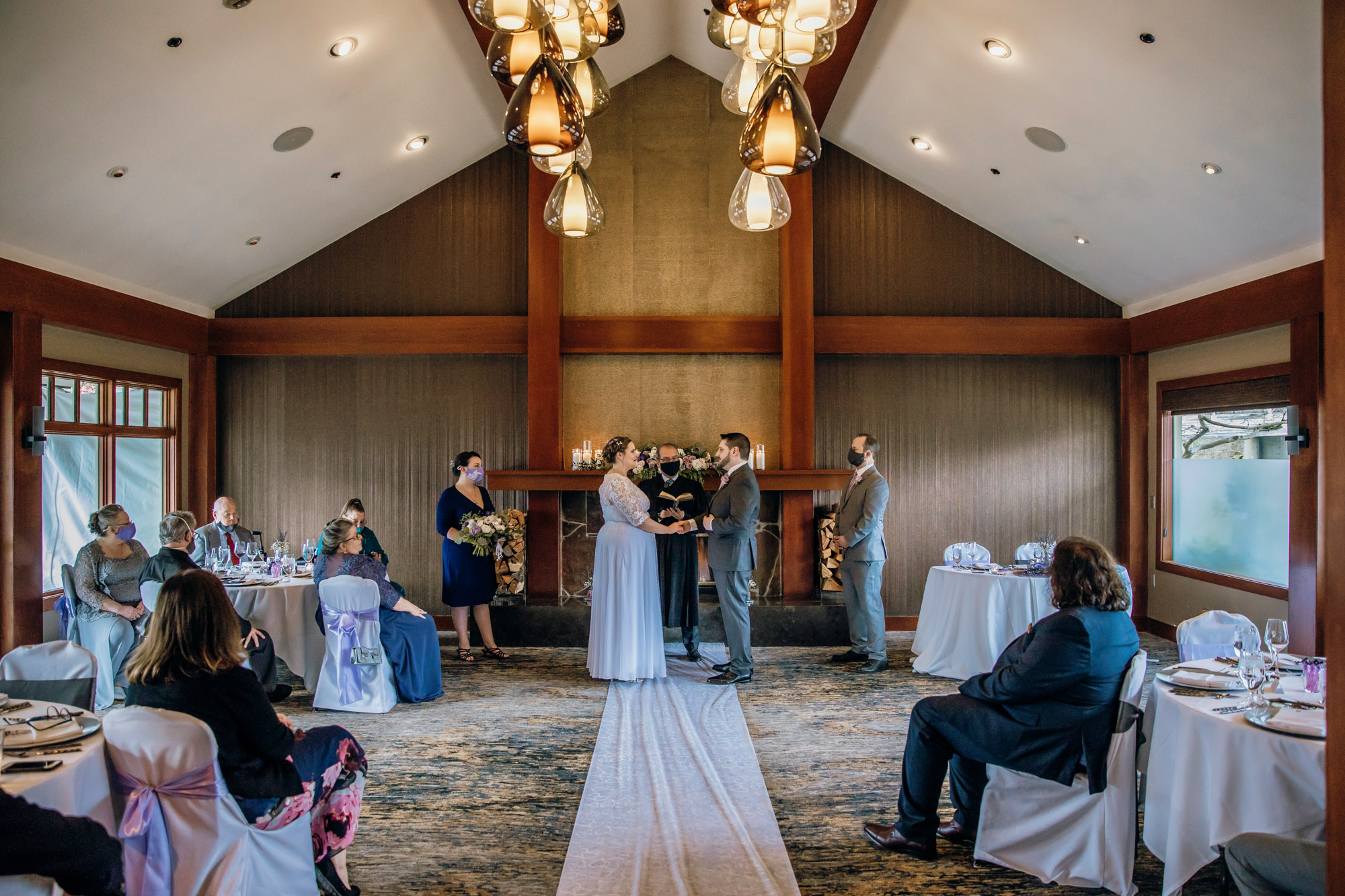 Salish Lodge Snoqualmie Falls wedding by Seattle Wedding Photographer James Thomas Long Photography