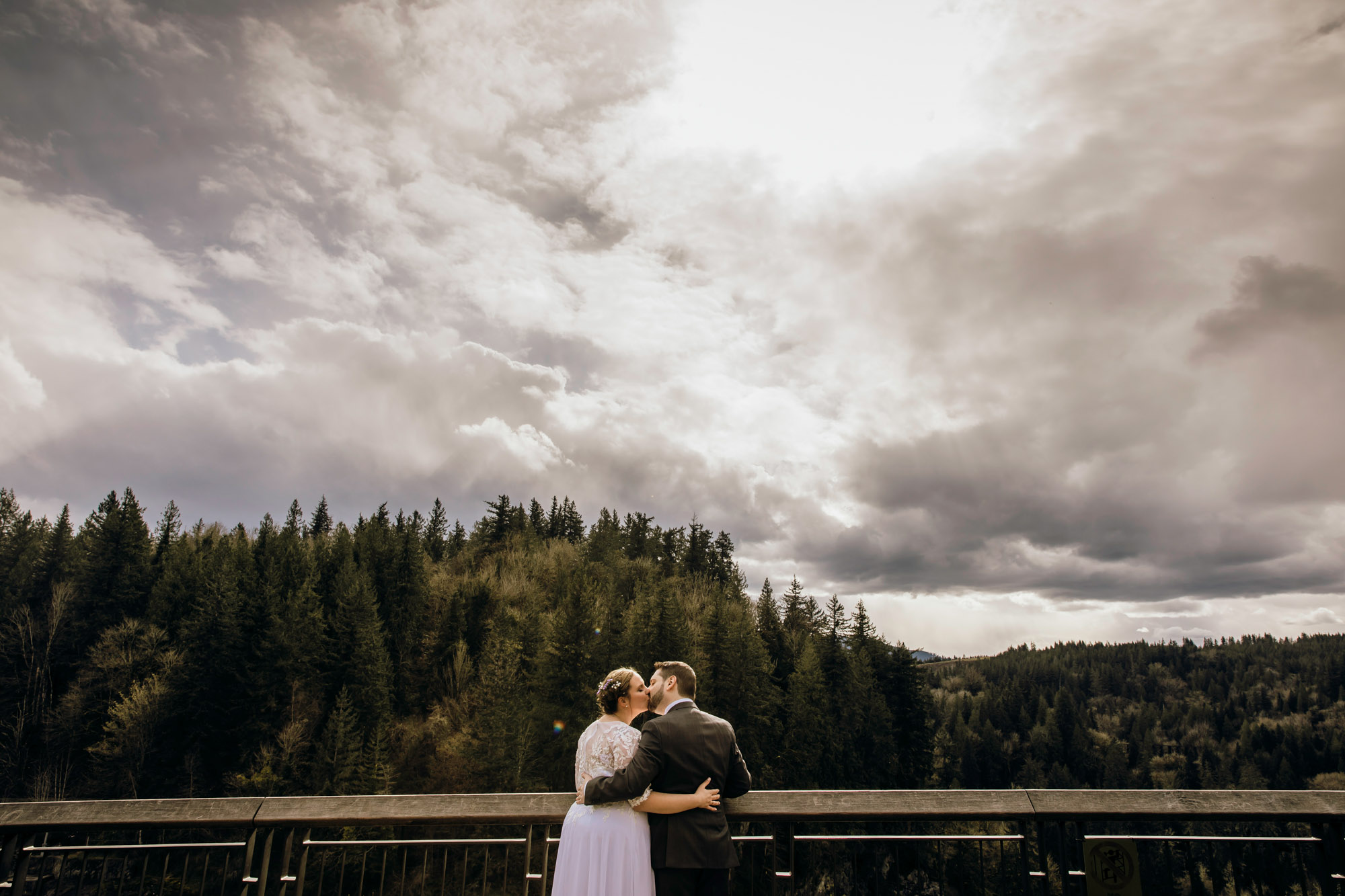 Salish Lodge Snoqualmie Falls wedding by Seattle Wedding Photographer James Thomas Long Photography