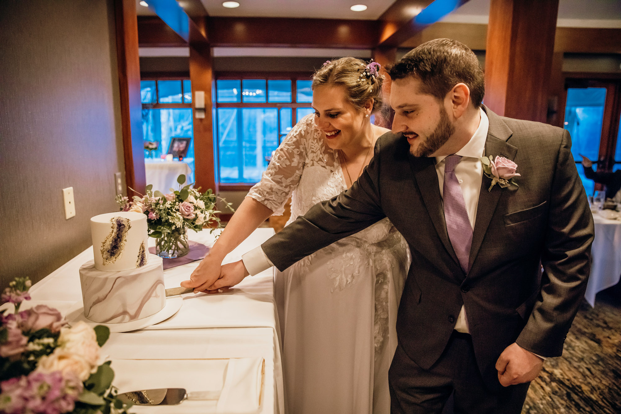 Salish Lodge Snoqualmie Falls wedding by Seattle Wedding Photographer James Thomas Long Photography