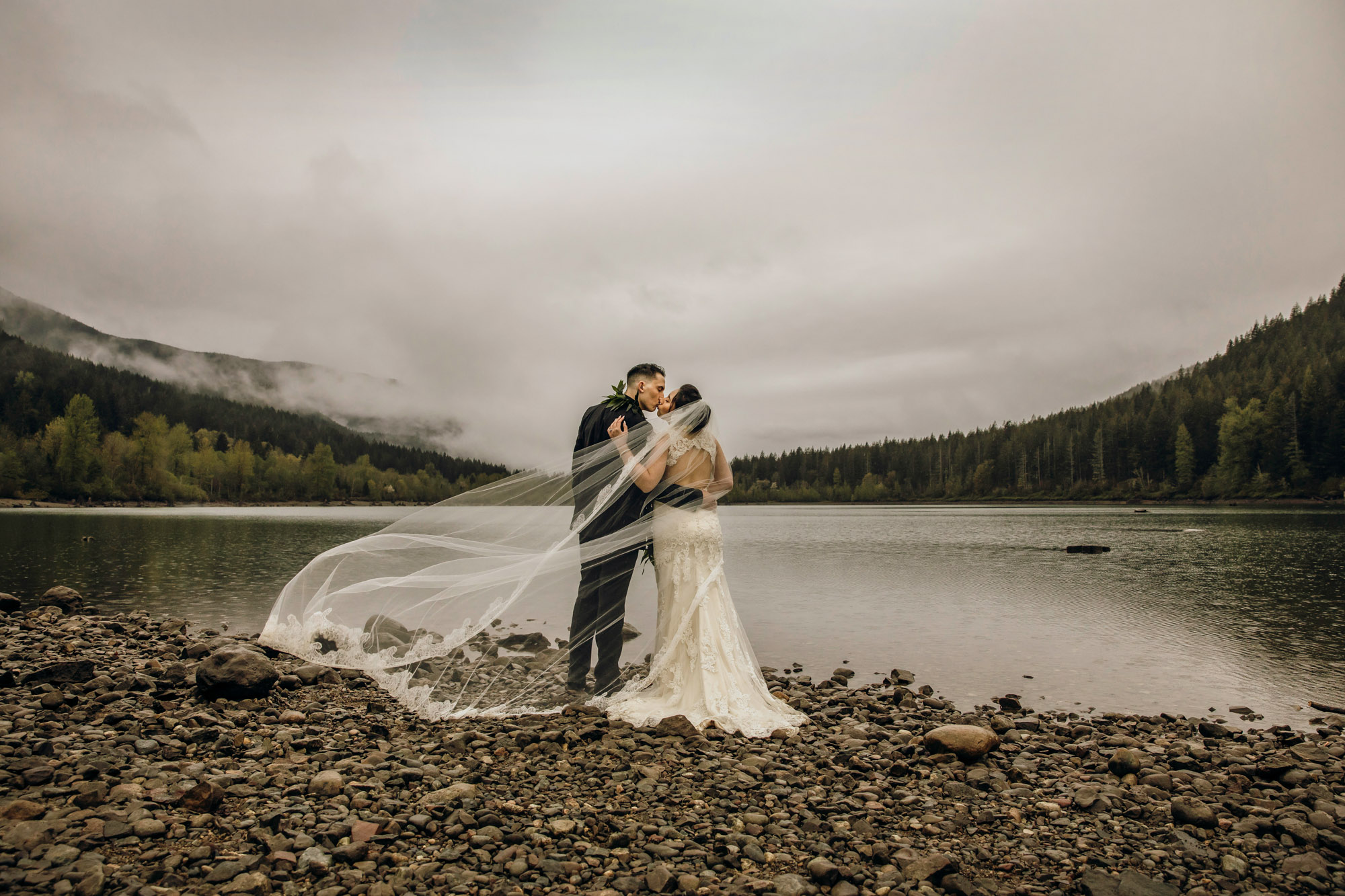 North Bend wedding by Snoqualmie wedding photographer James Thomas Long Photography