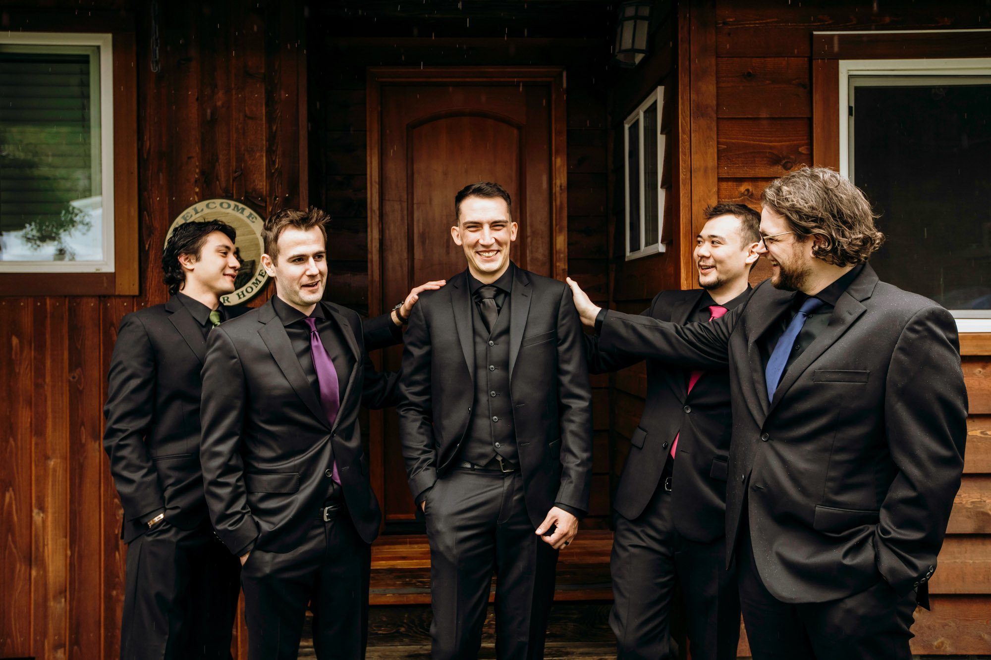 North Bend wedding by Snoqualmie wedding photographer James Thomas Long Photography