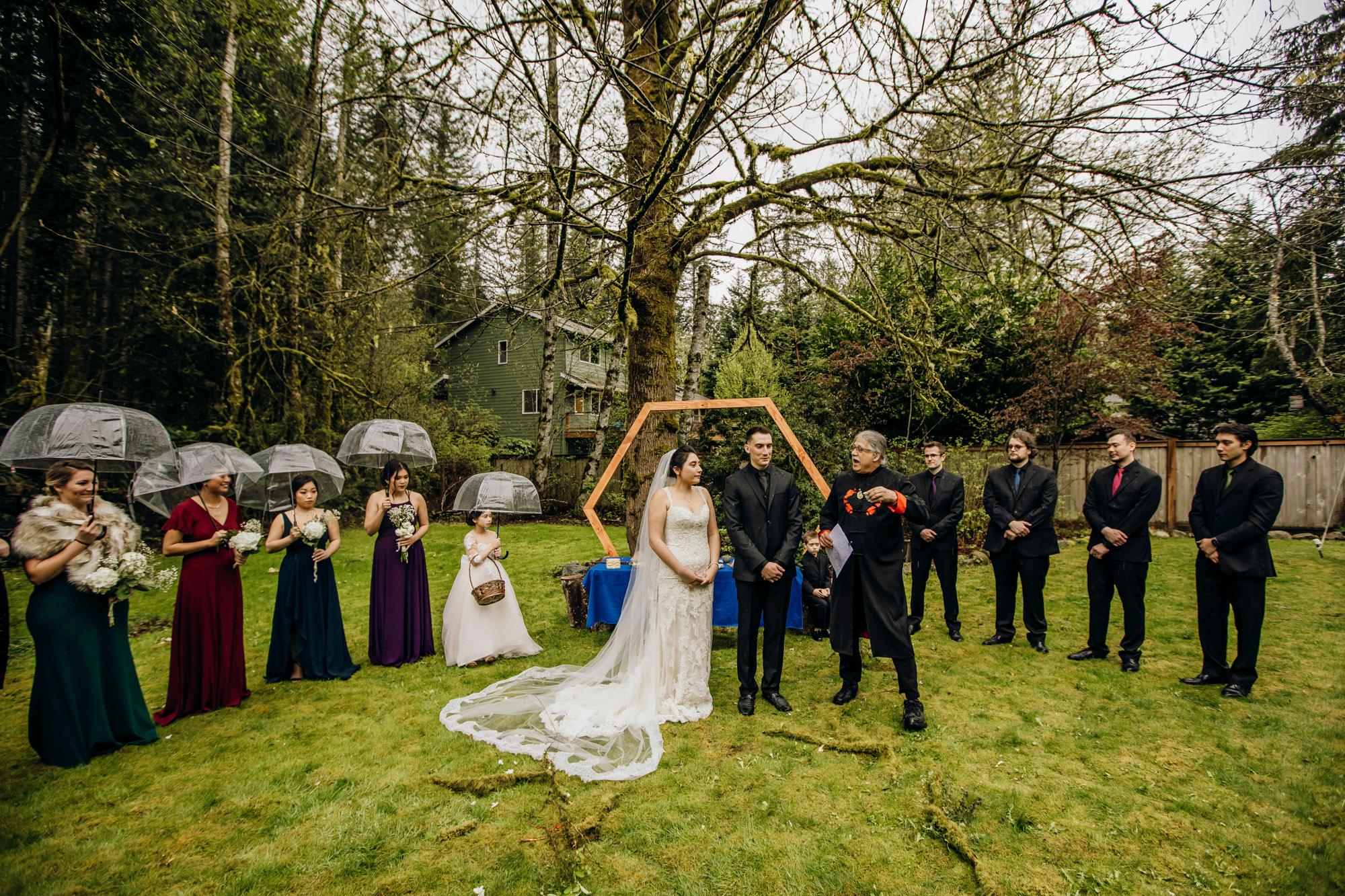 North Bend wedding by Snoqualmie wedding photographer James Thomas Long Photography