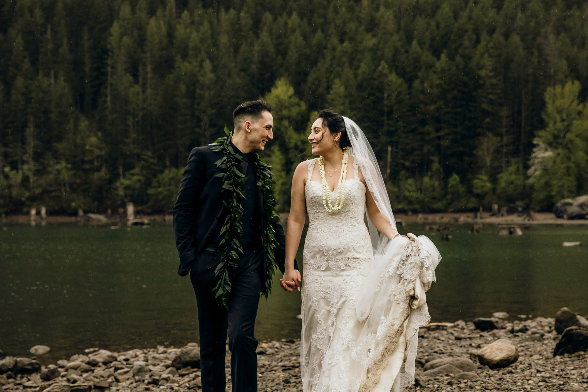 North Bend wedding by Snoqualmie wedding photographer James Thomas Long Photography