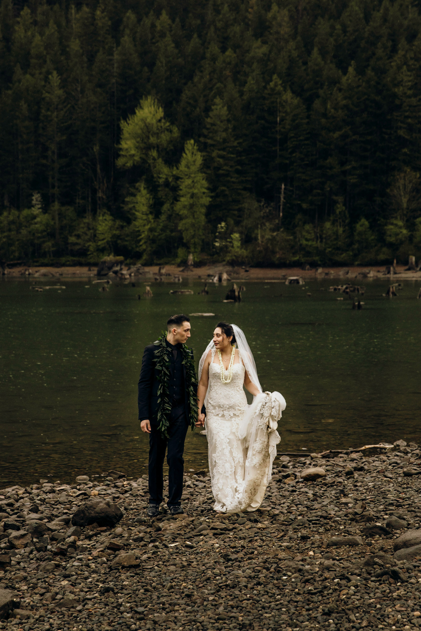 North Bend wedding by Snoqualmie wedding photographer James Thomas Long Photography