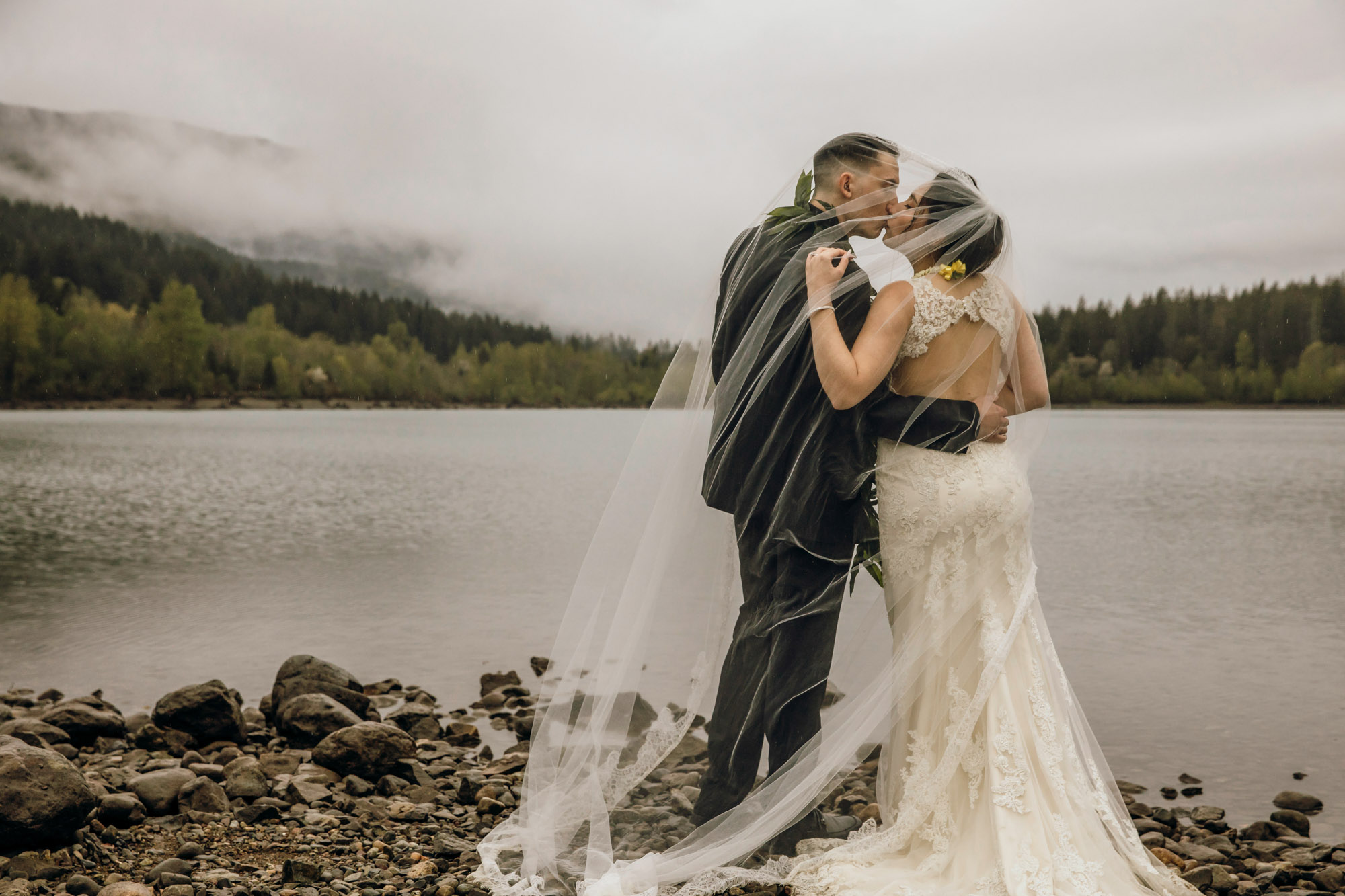 North Bend wedding by Snoqualmie wedding photographer James Thomas Long Photography