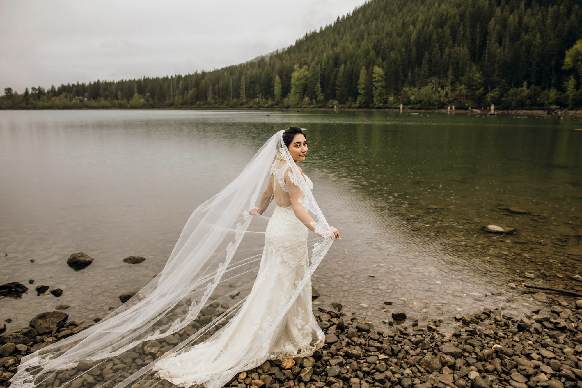 North Bend wedding by Snoqualmie wedding photographer James Thomas Long Photography