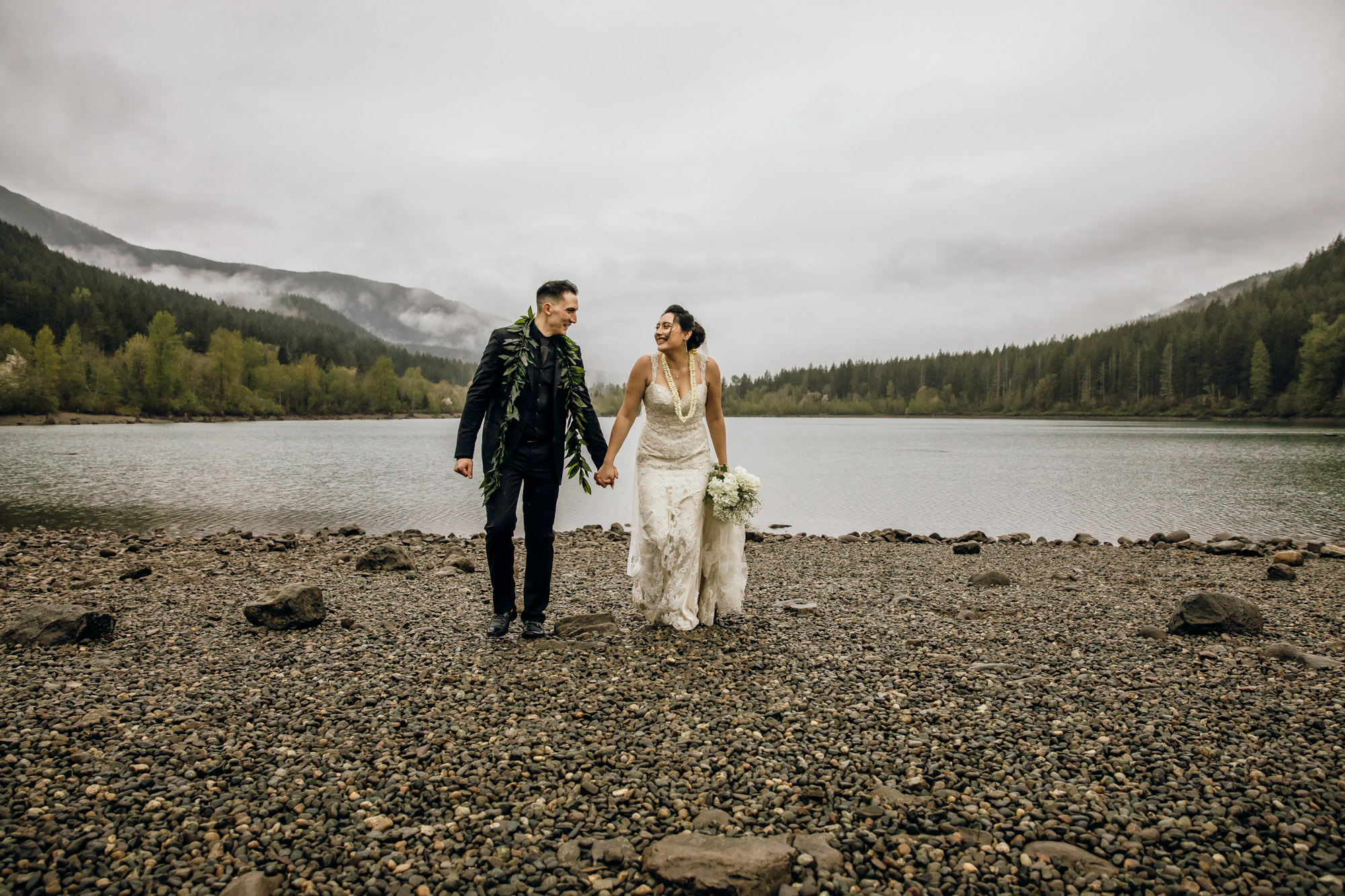 North Bend wedding by Snoqualmie wedding photographer James Thomas Long Photography