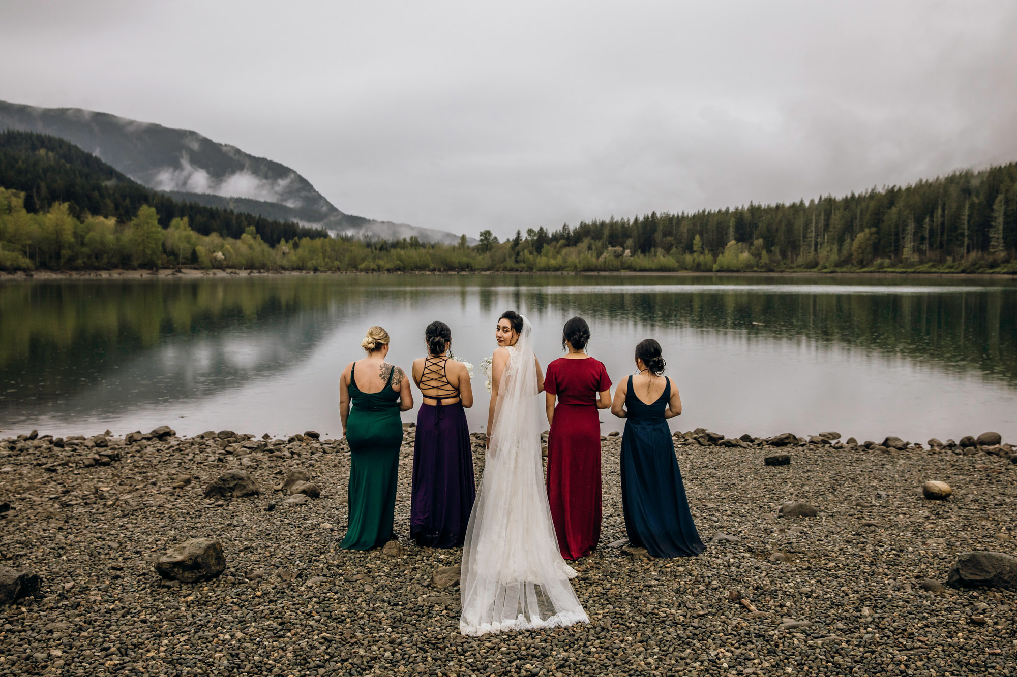 North Bend wedding by Snoqualmie wedding photographer James Thomas Long Photography