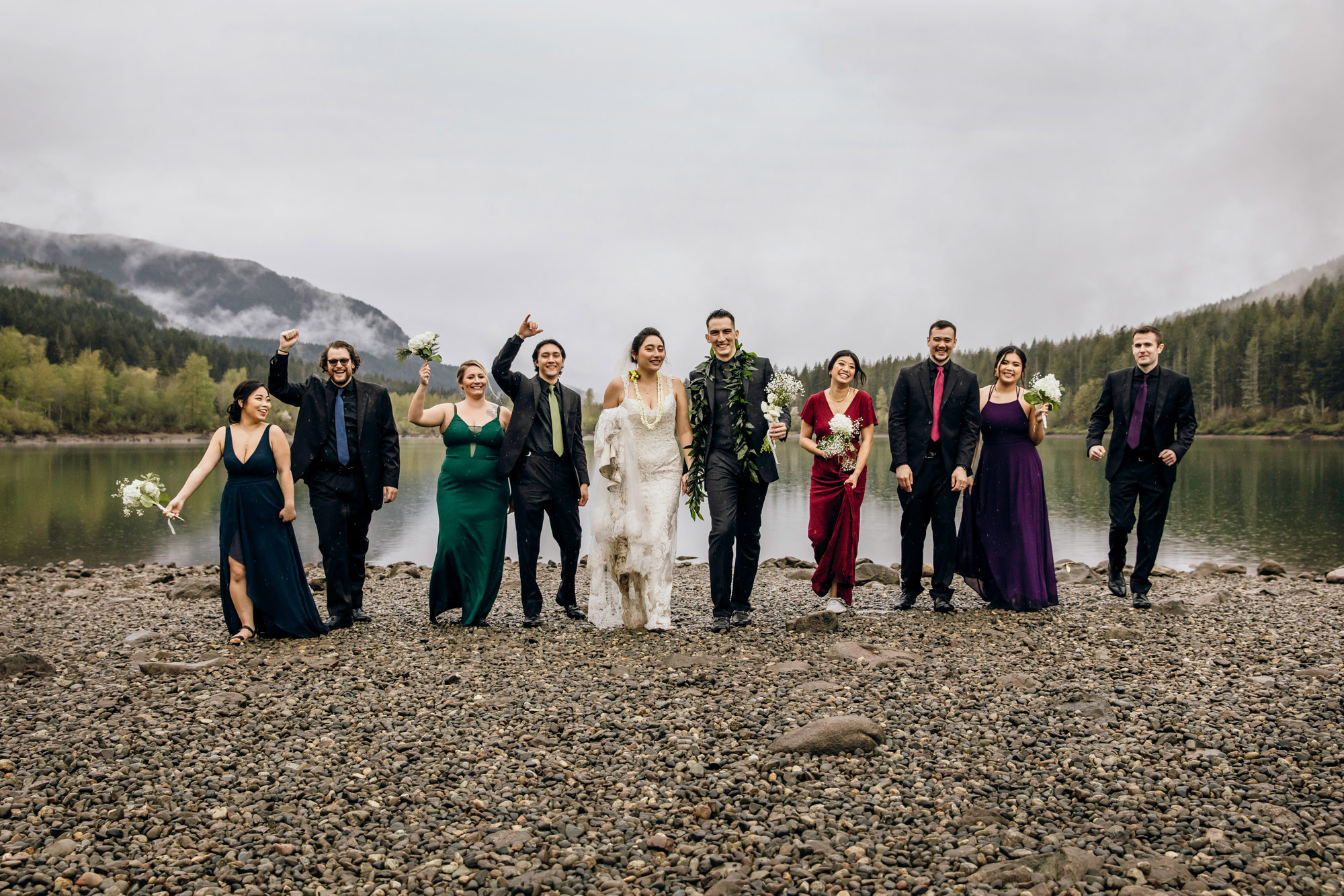 North Bend wedding by Snoqualmie wedding photographer James Thomas Long Photography