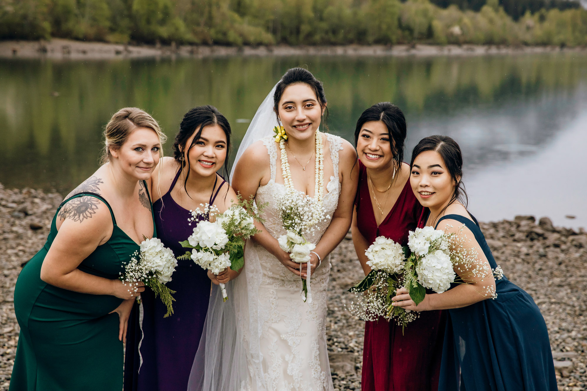 North Bend wedding by Snoqualmie wedding photographer James Thomas Long Photography