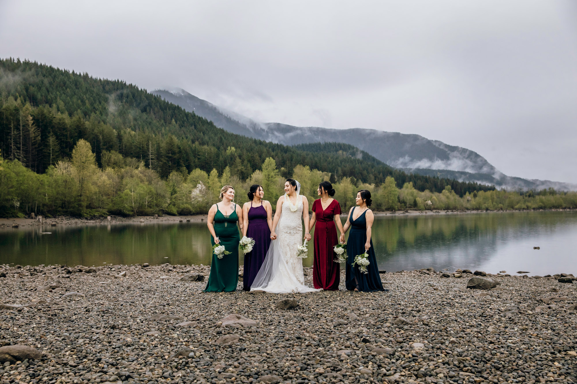 North Bend wedding by Snoqualmie wedding photographer James Thomas Long Photography