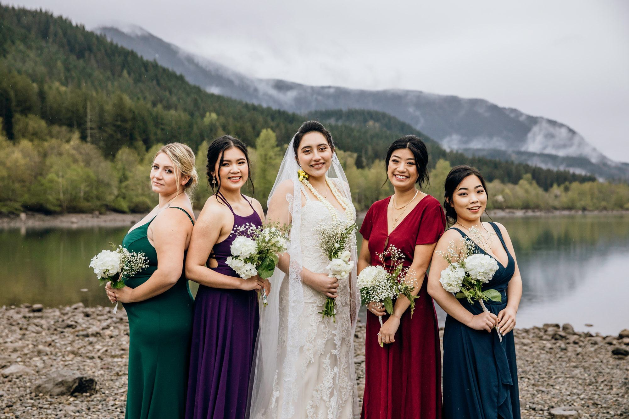 North Bend wedding by Snoqualmie wedding photographer James Thomas Long Photography