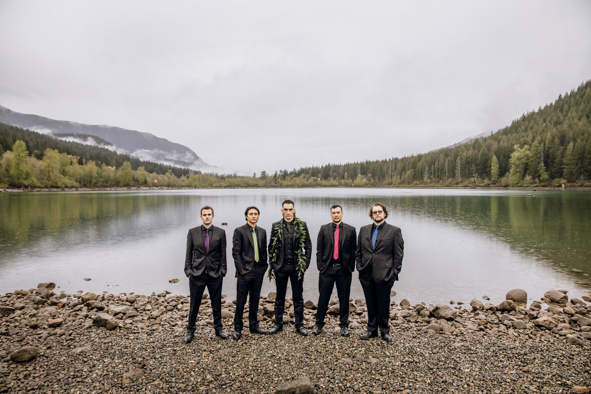 North Bend wedding by Snoqualmie wedding photographer James Thomas Long Photography