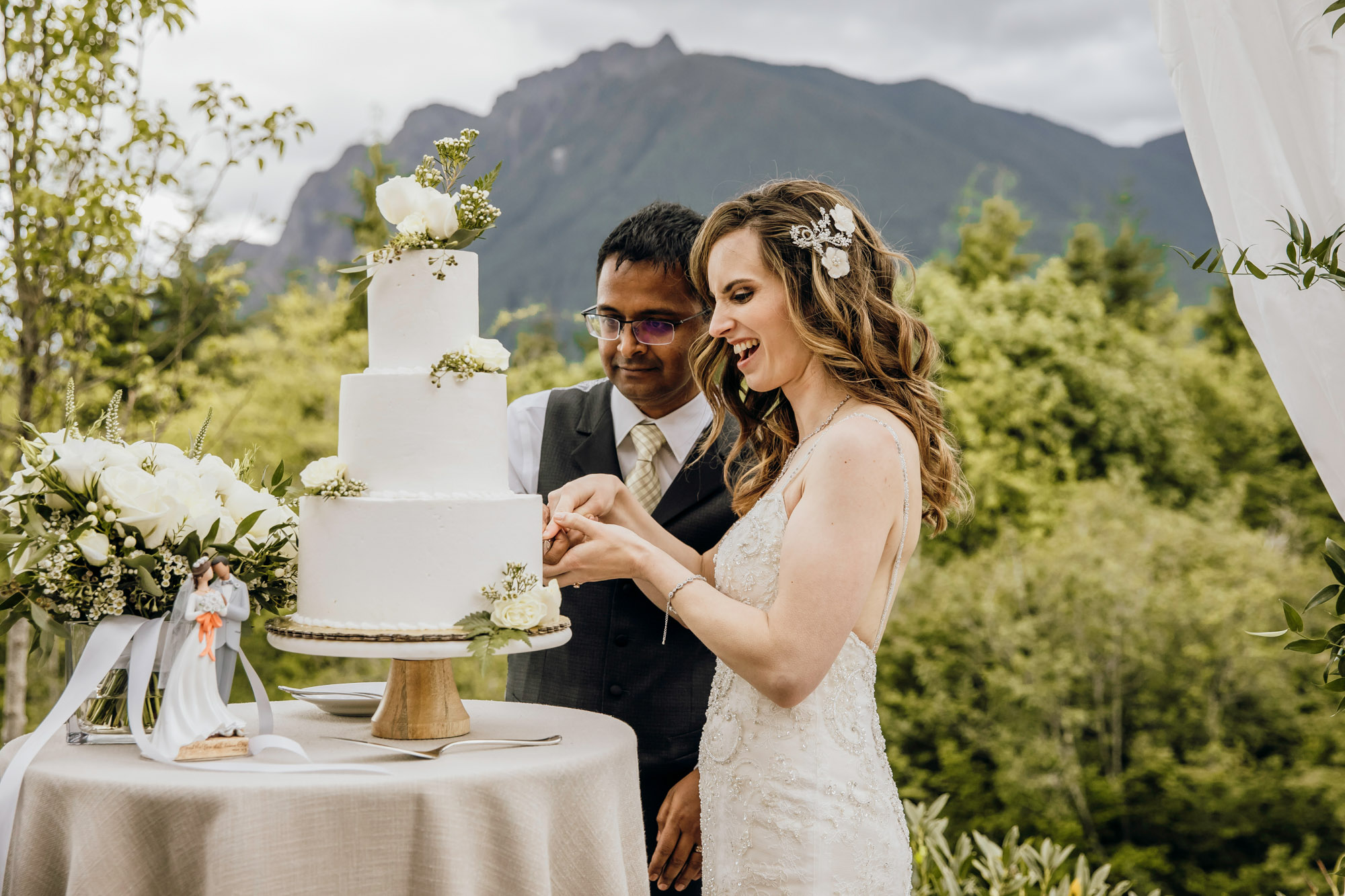 North Bend WA wedding by Snoqualmie Wedding Photographer James Thomas Long Photography