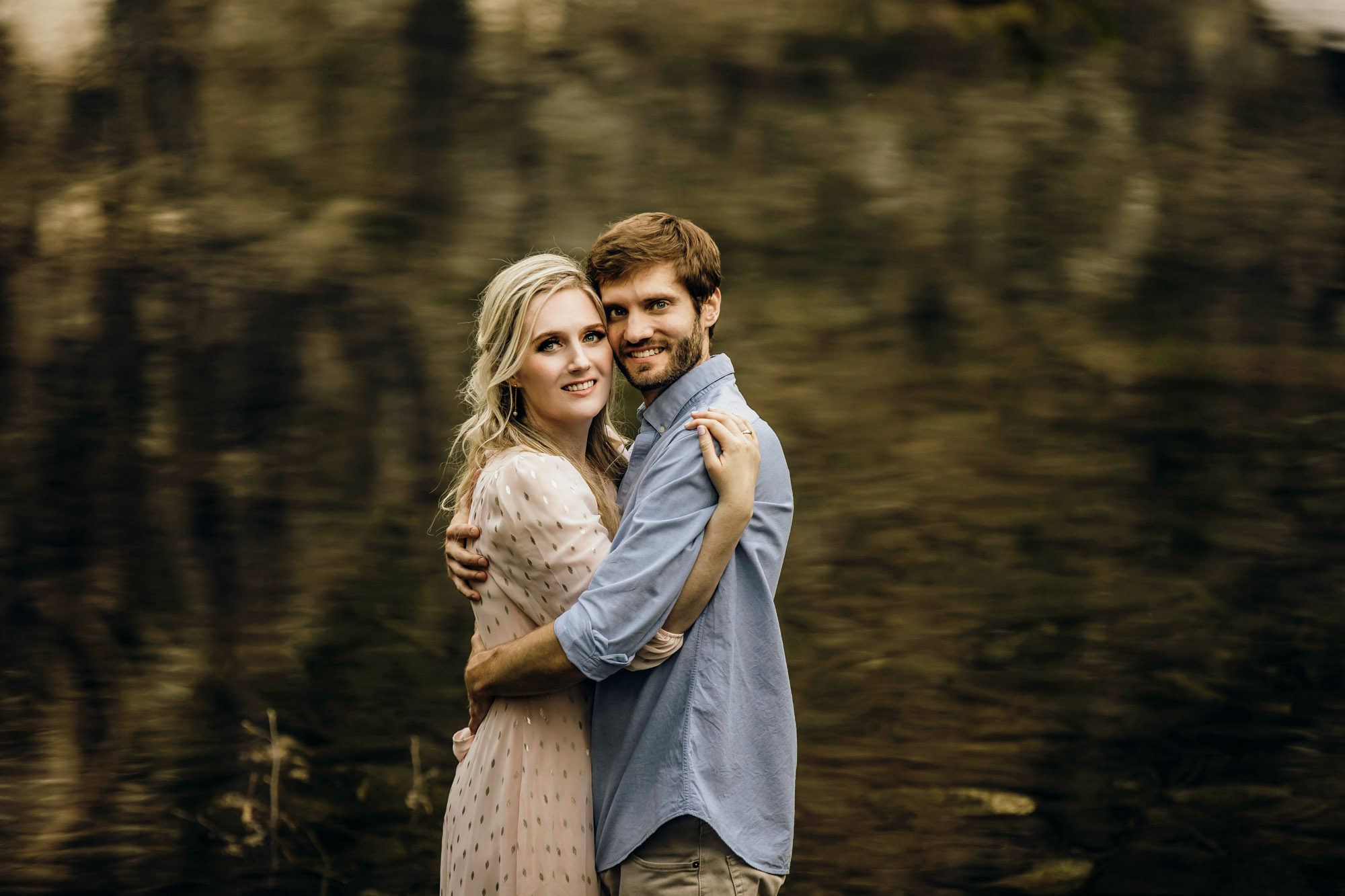 Cascade Mountain adventure engagement session by Seattle wedding photographer James Thomas Long Photography