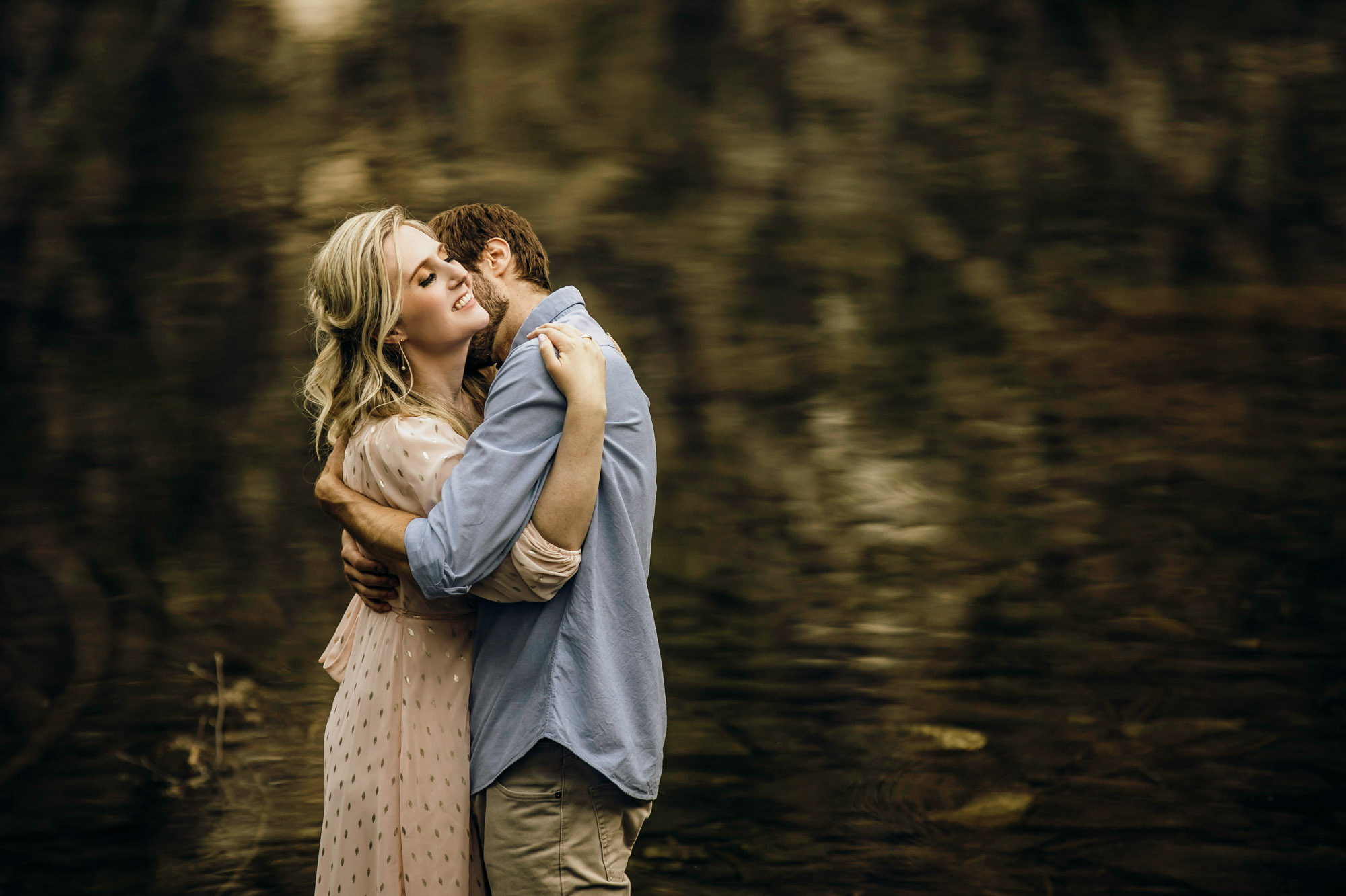 Cascade Mountain adventure engagement session by Seattle wedding photographer James Thomas Long Photography