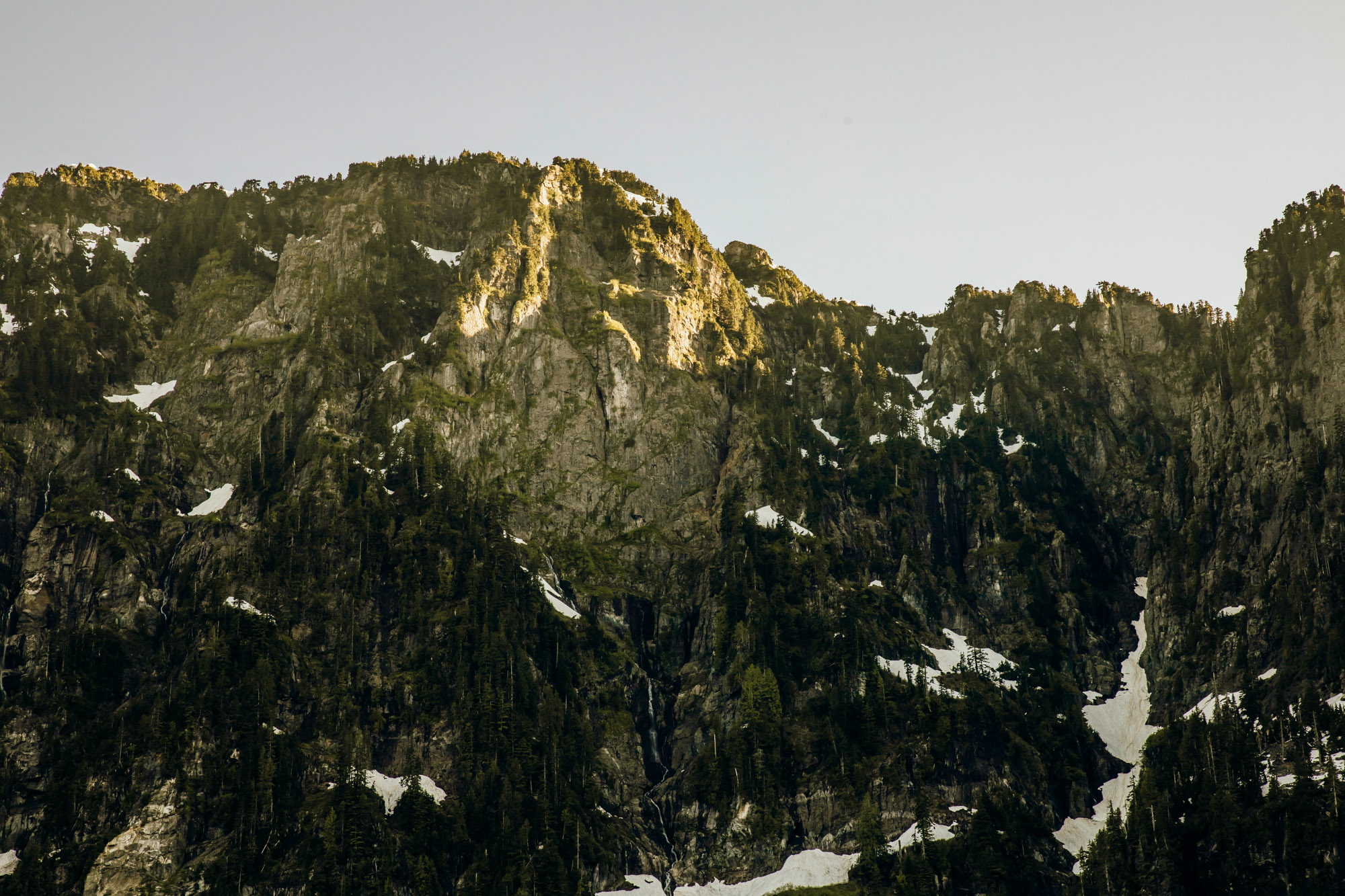 Cascade Mountain adventure engagement session by Seattle wedding photographer James Thomas Long Photography