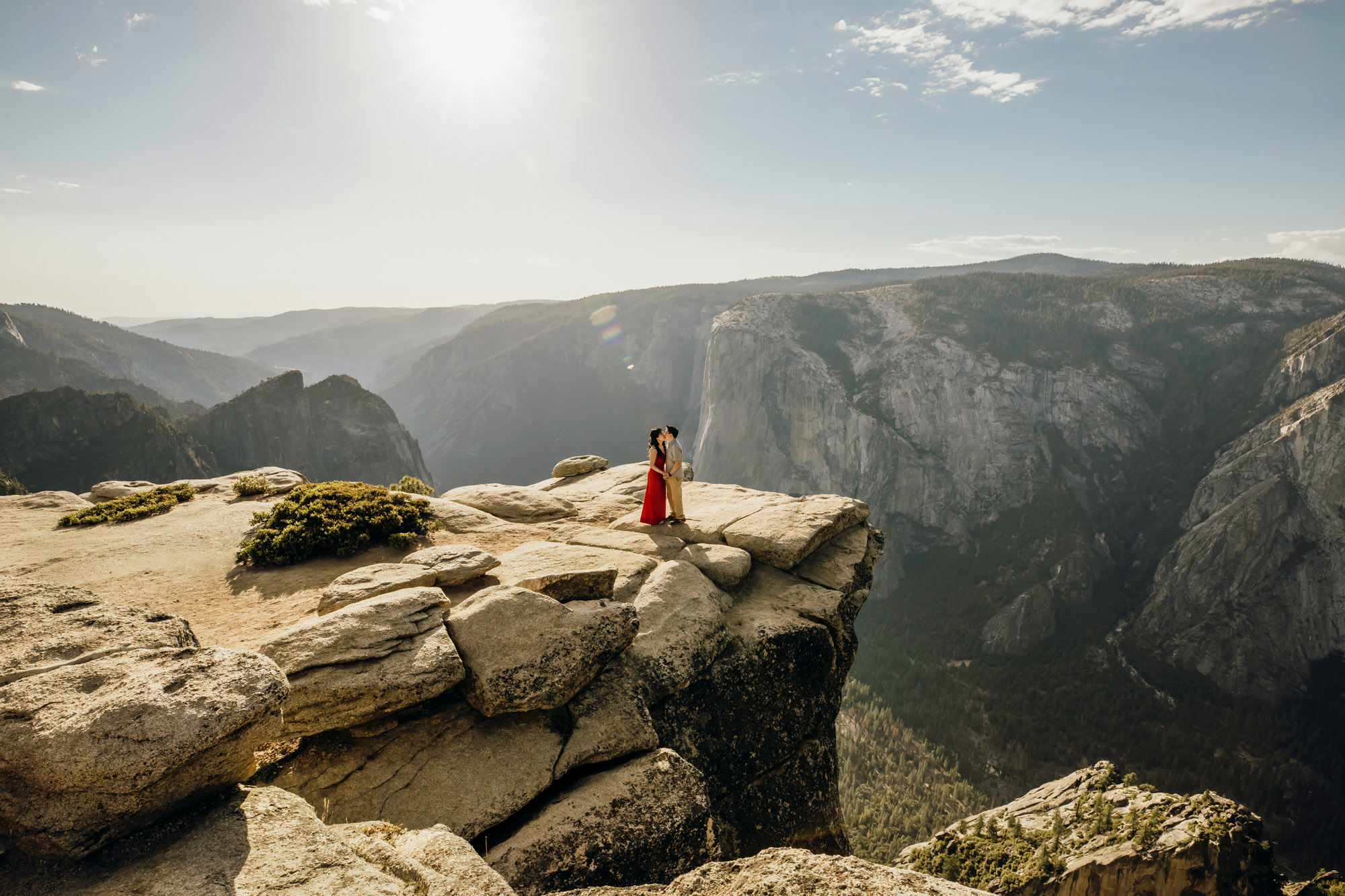 Yosemite CA adventure engagement session by James Thomas Long Photography