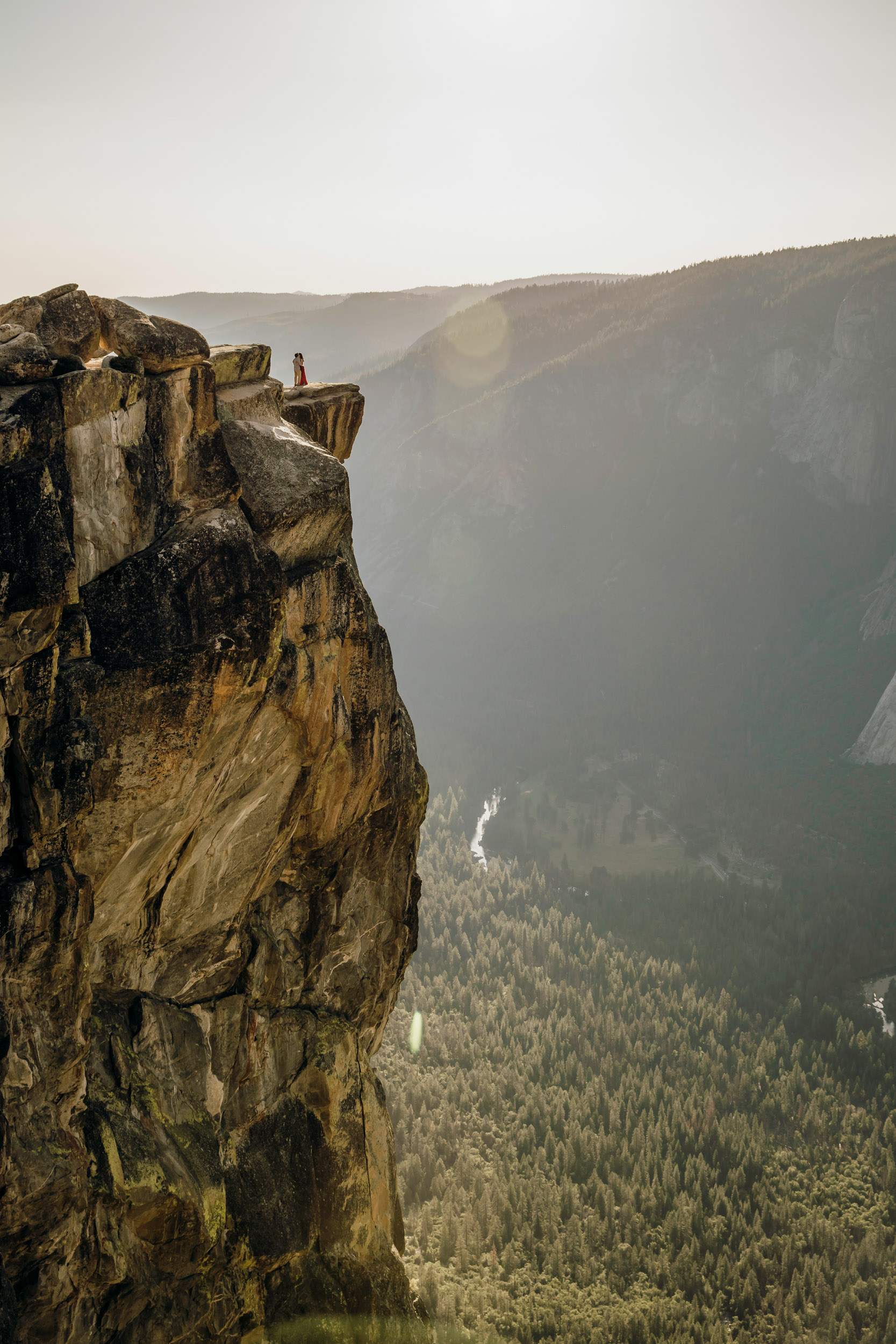 Yosemite CA adventure engagement session by James Thomas Long Photography