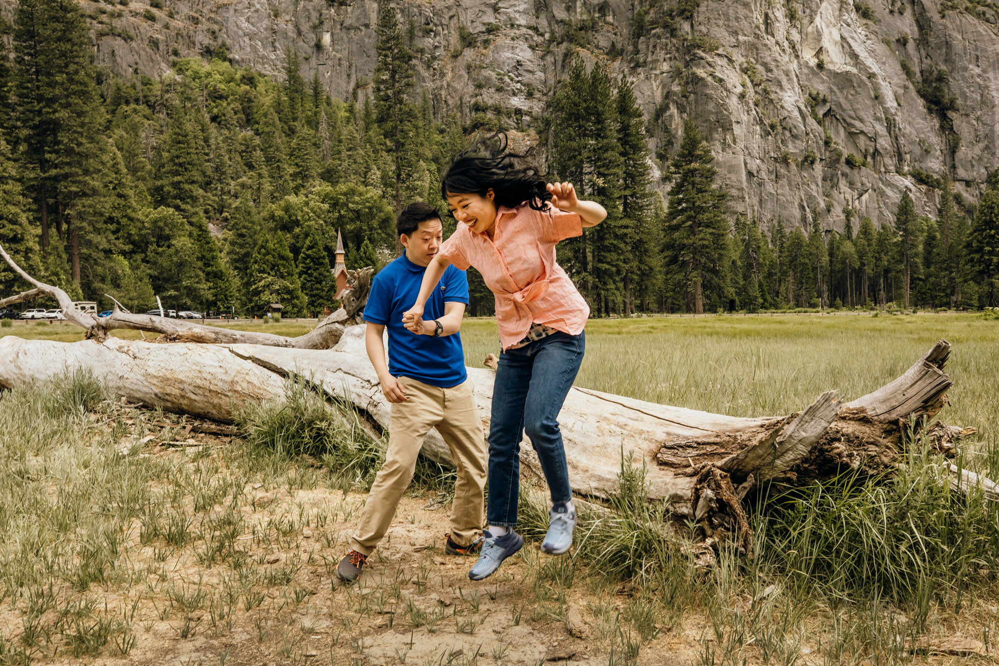 Yosemite CA adventure engagement session by James Thomas Long Photography