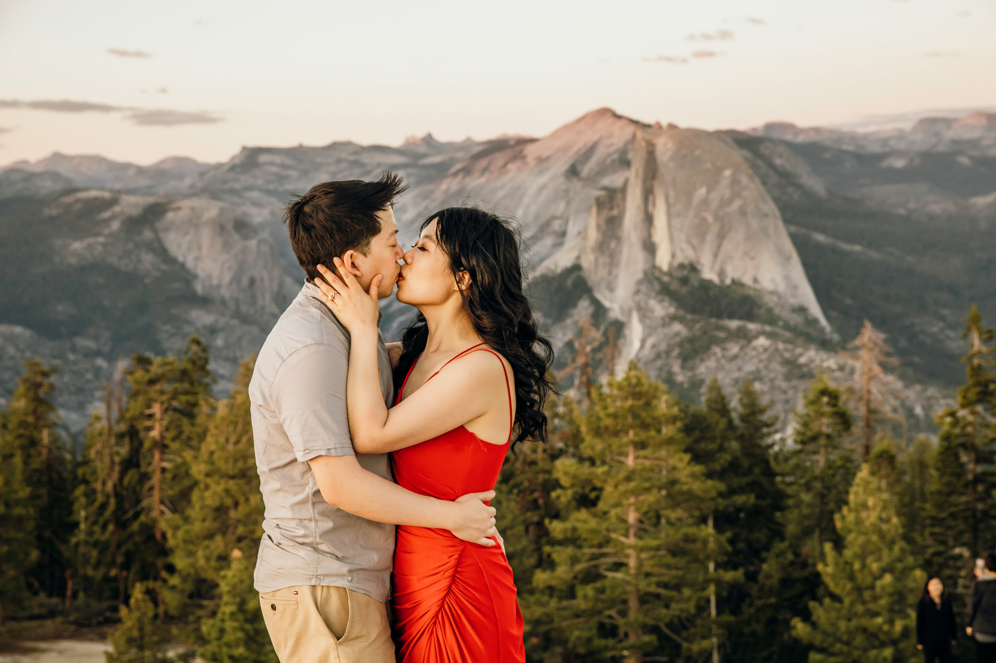 Yosemite CA adventure engagement session by James Thomas Long Photography