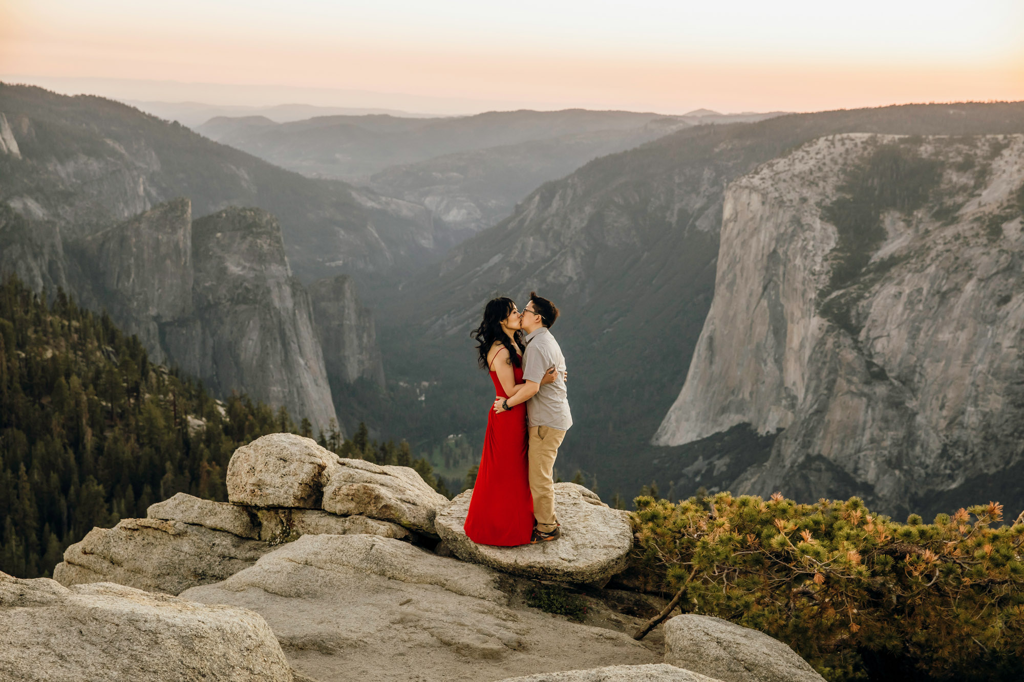 Yosemite CA adventure engagement session by James Thomas Long Photography