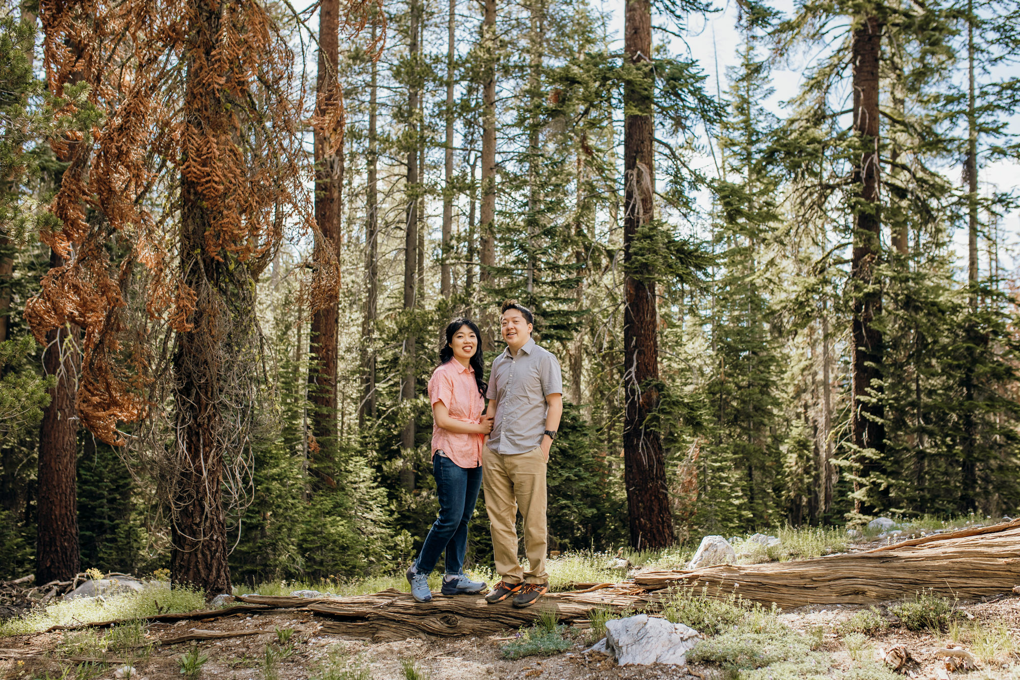 Yosemite CA adventure engagement session by James Thomas Long Photography