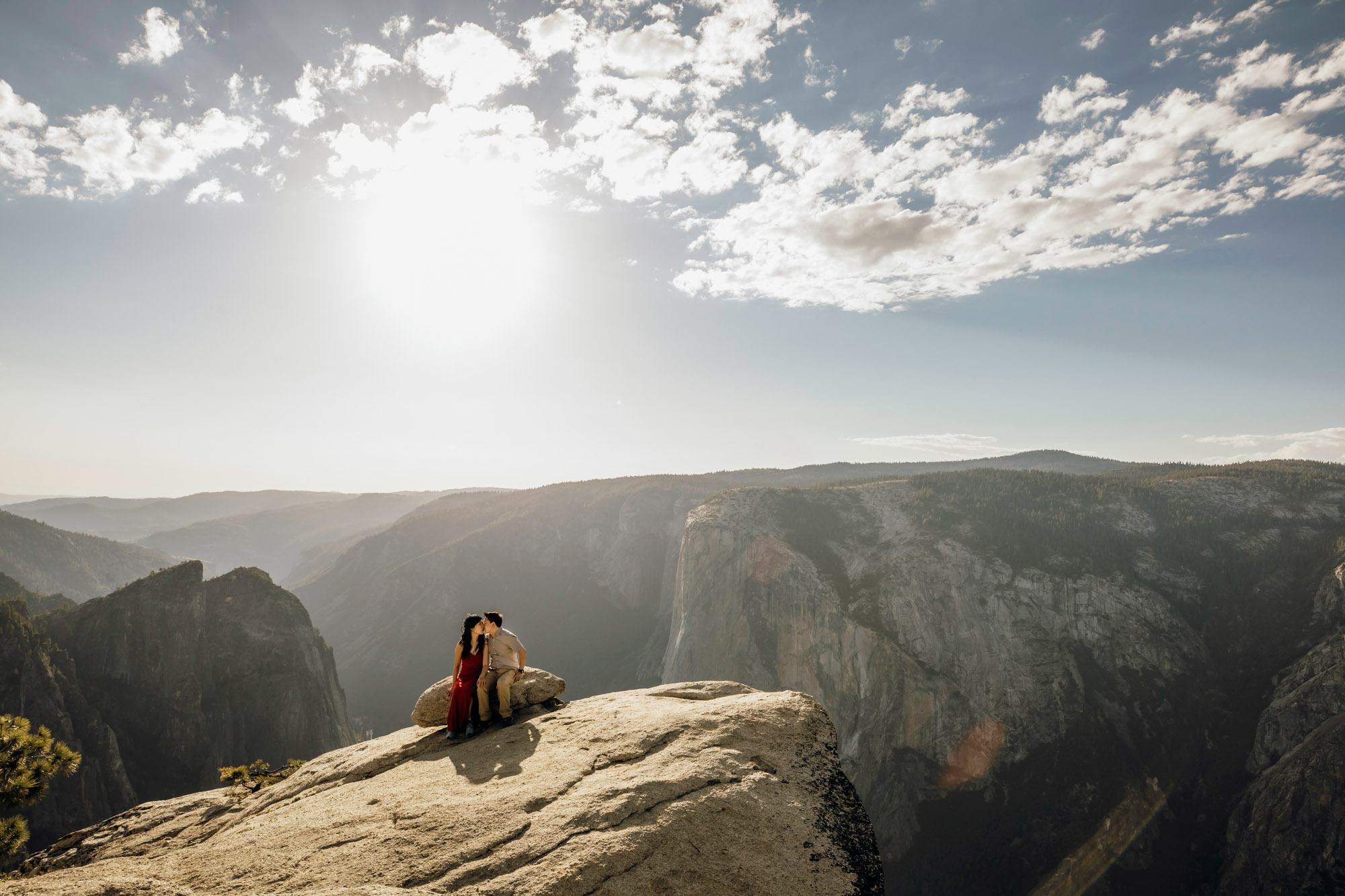 Yosemite CA adventure engagement session by James Thomas Long Photography