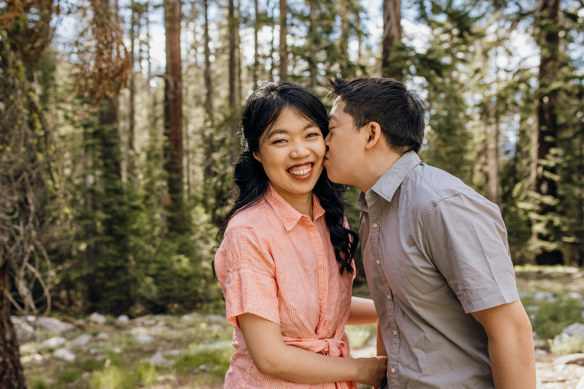 Yosemite CA adventure engagement session by James Thomas Long Photography