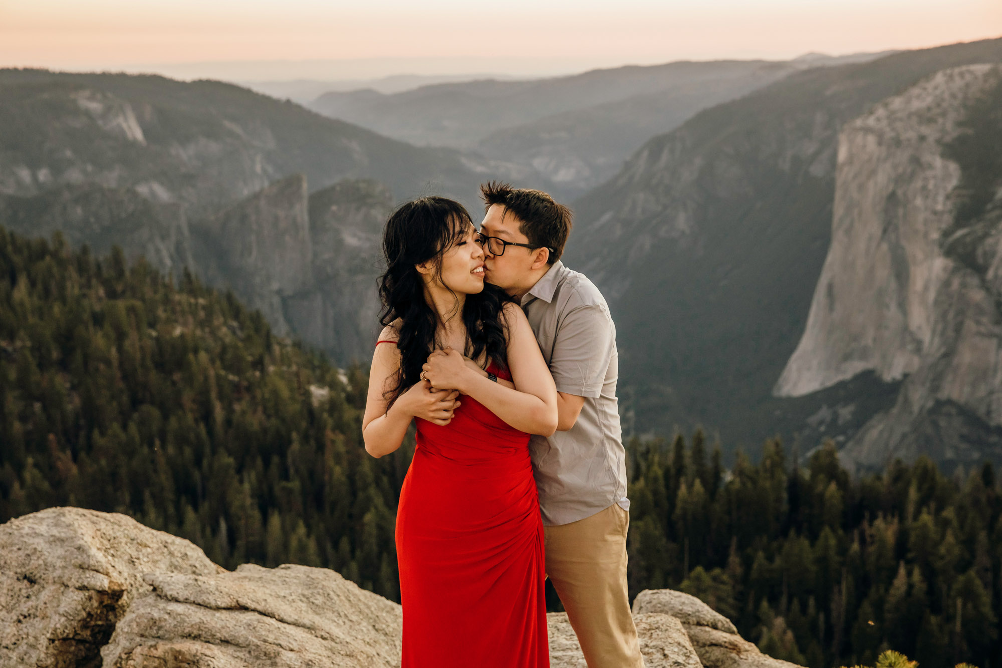 Yosemite CA adventure engagement session by James Thomas Long Photography