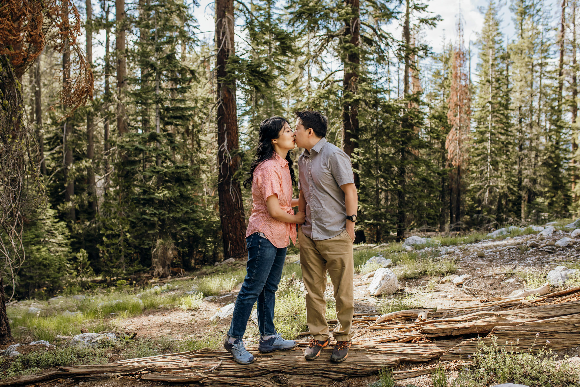 Yosemite CA adventure engagement session by James Thomas Long Photography