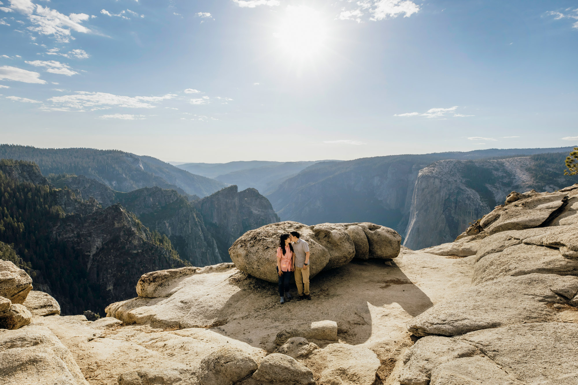 Yosemite CA adventure engagement session by James Thomas Long Photography