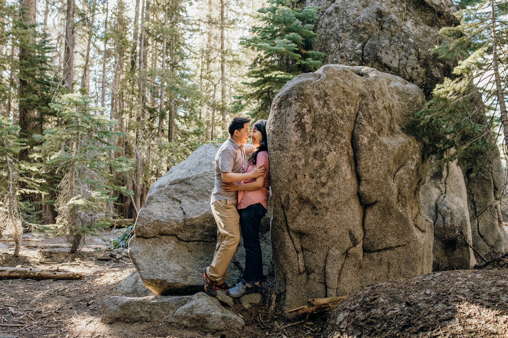 Yosemite CA adventure engagement session by James Thomas Long Photography