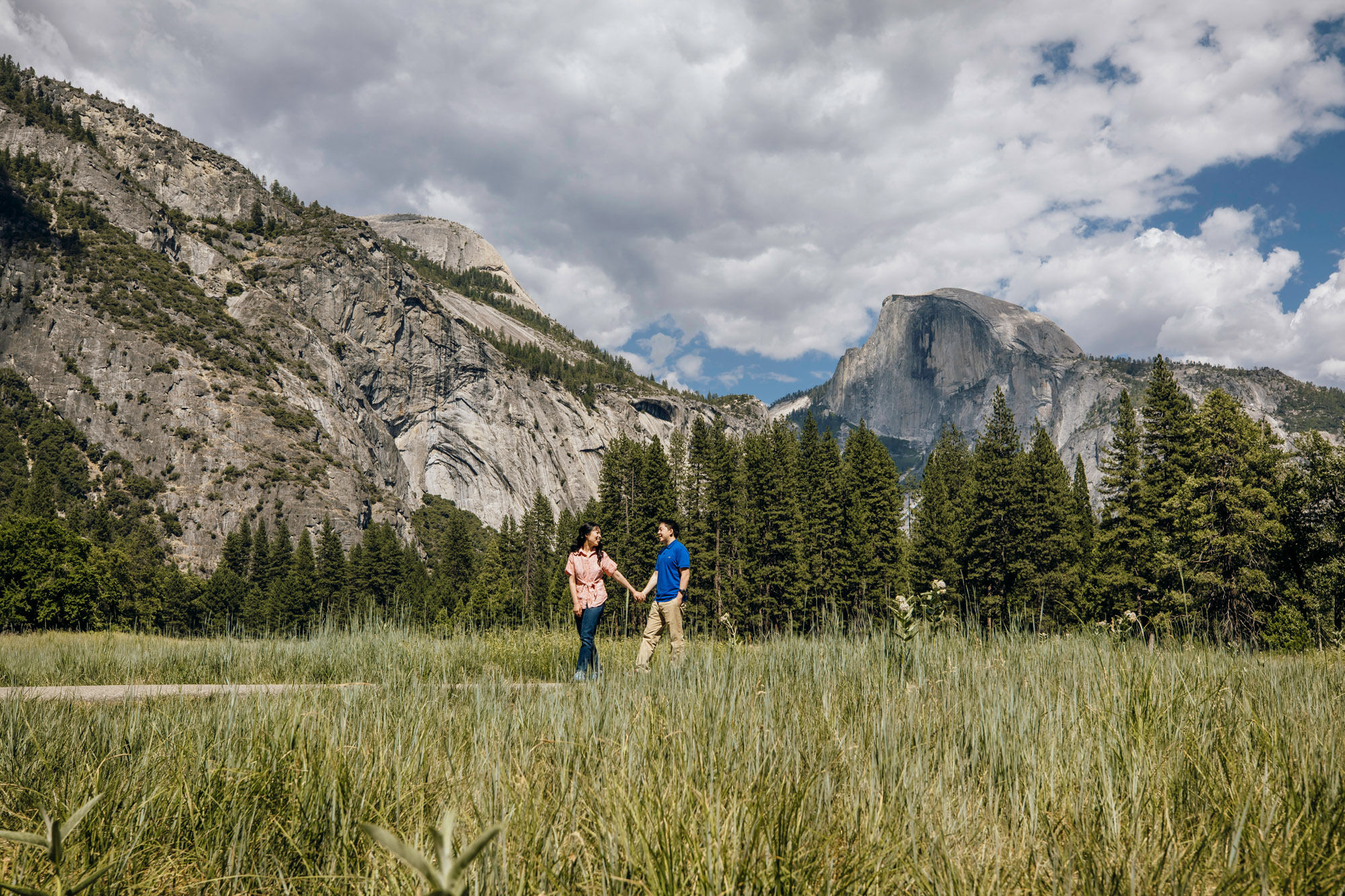 Yosemite CA adventure engagement session by James Thomas Long Photography