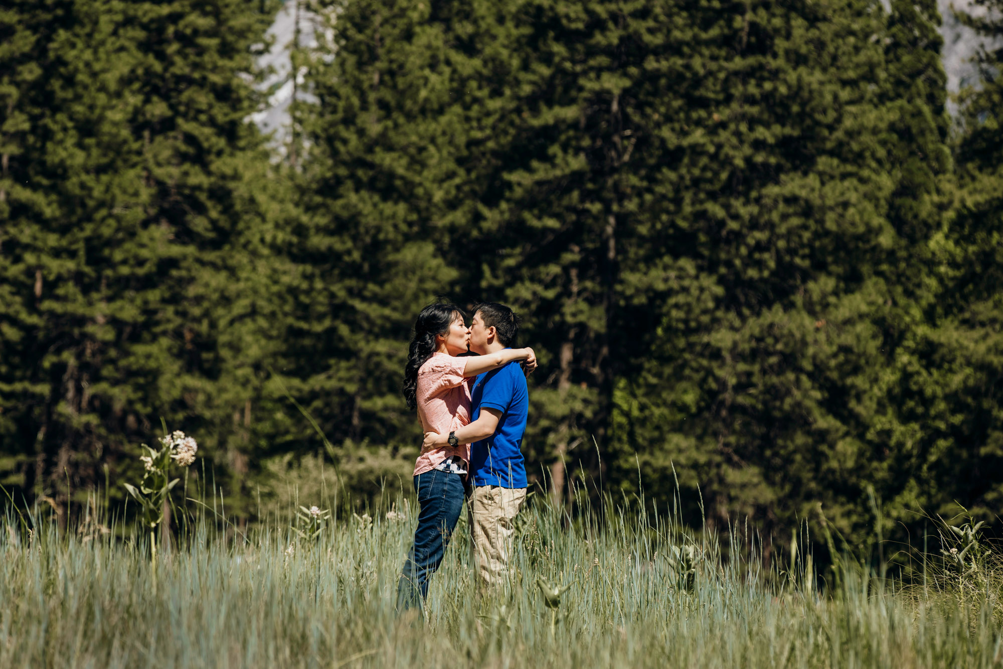 Yosemite CA adventure engagement session by James Thomas Long Photography