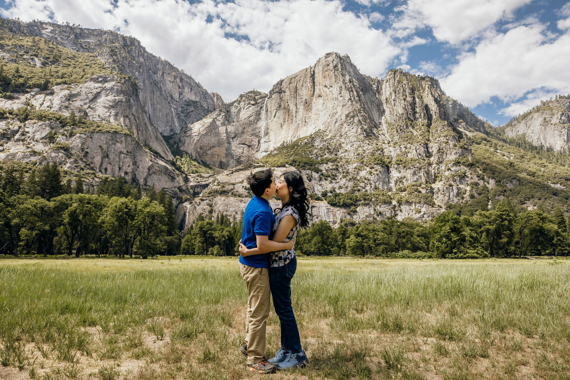 Yosemite CA adventure engagement session by James Thomas Long Photography