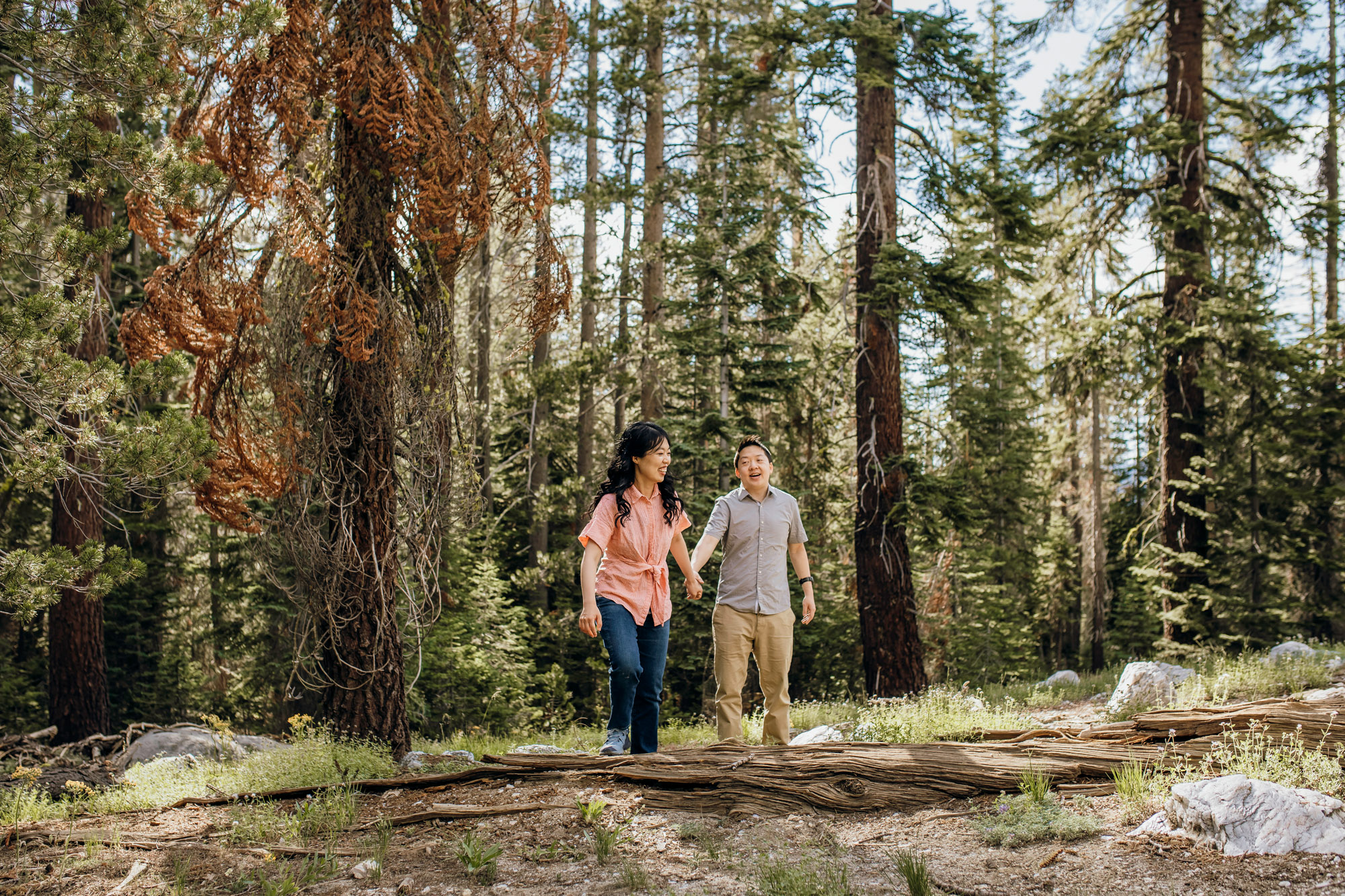 Yosemite CA adventure engagement session by James Thomas Long Photography