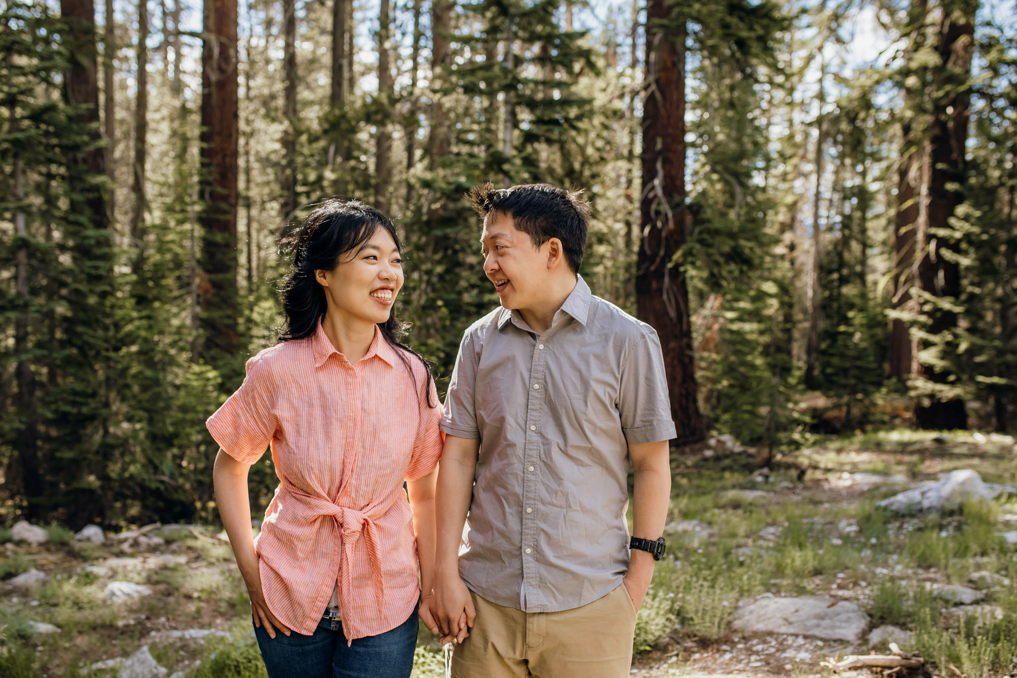 Yosemite CA adventure engagement session by James Thomas Long Photography