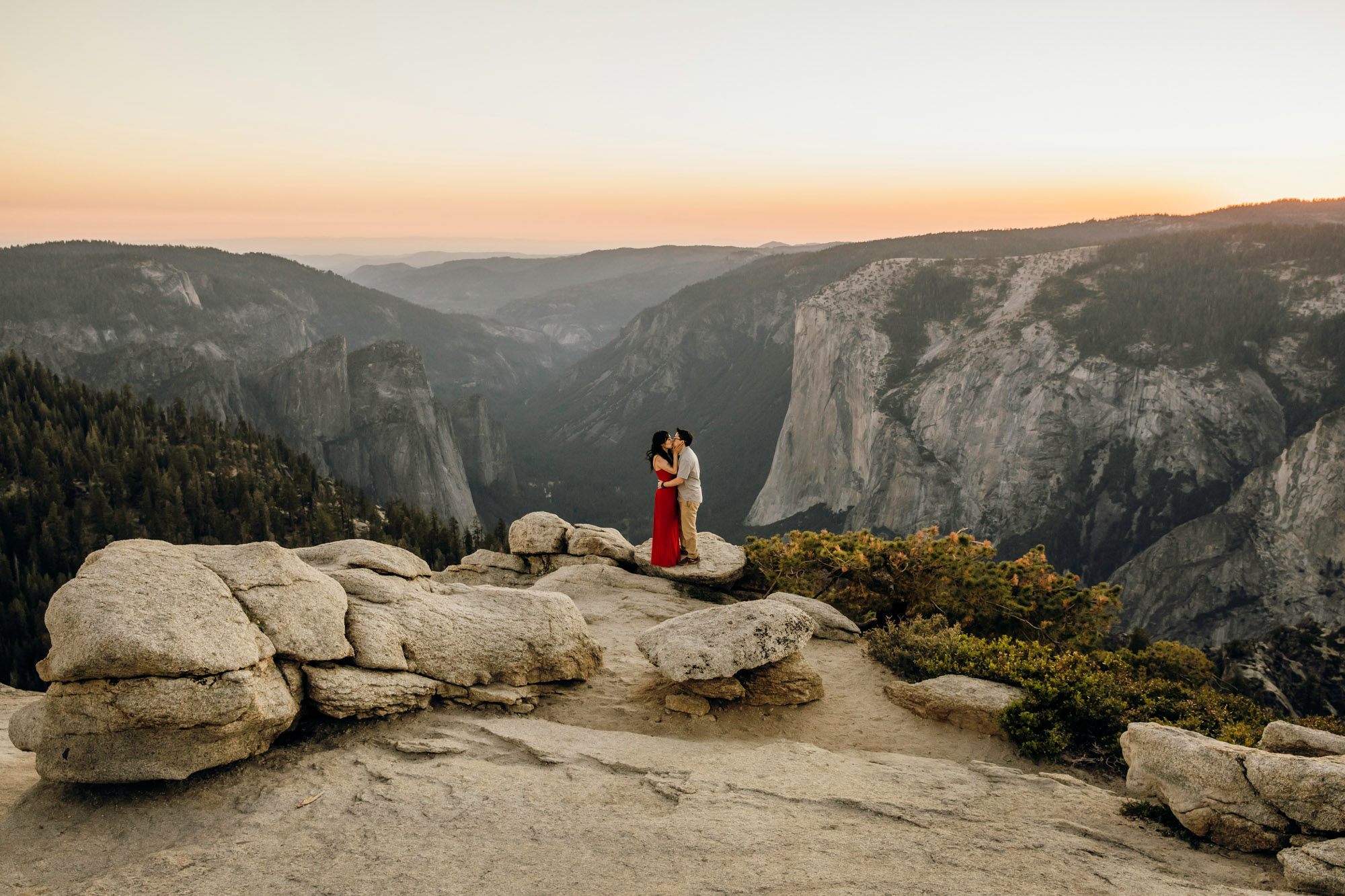 Yosemite CA adventure engagement session by James Thomas Long Photography