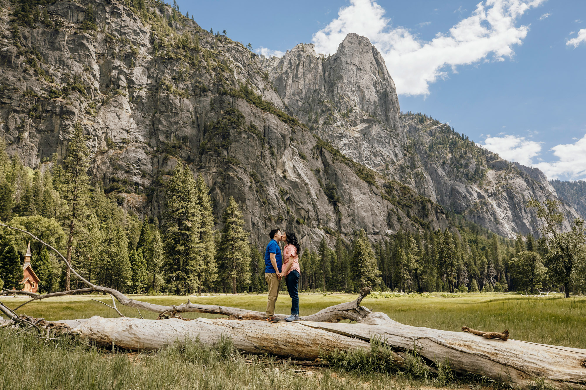 Yosemite CA adventure engagement session by James Thomas Long Photography