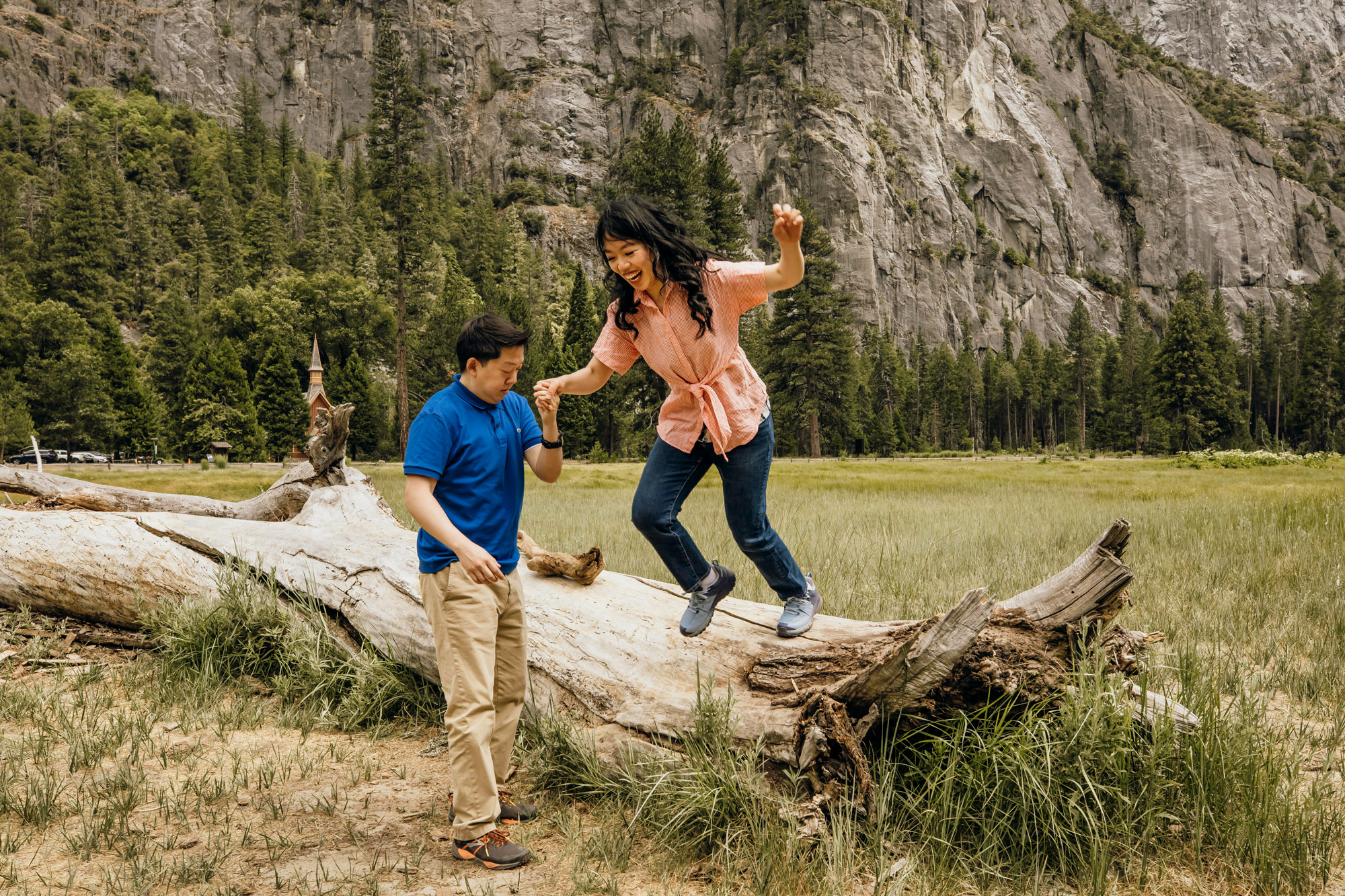 Yosemite CA adventure engagement session by James Thomas Long Photography