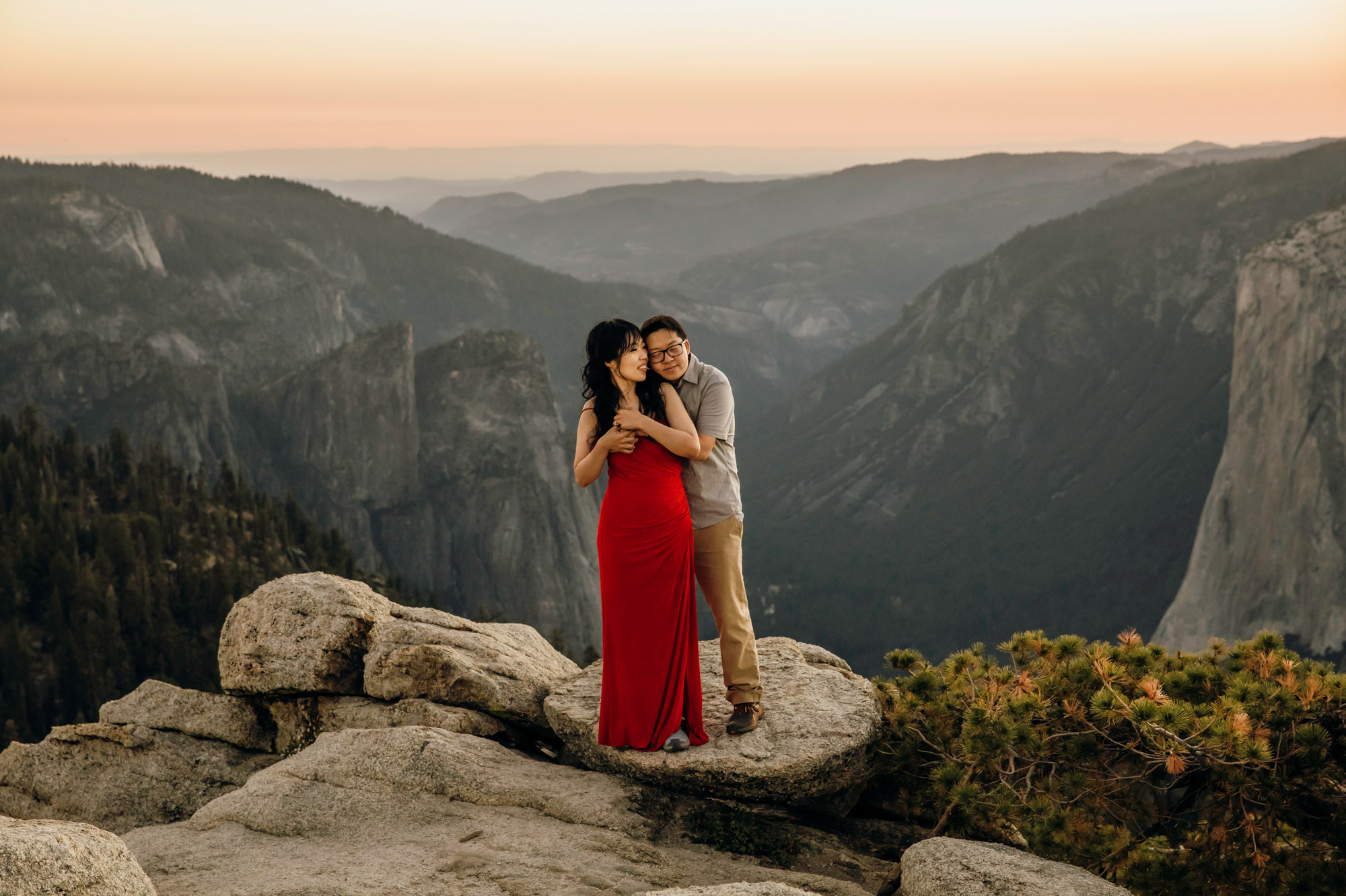 Yosemite CA adventure engagement session by James Thomas Long Photography