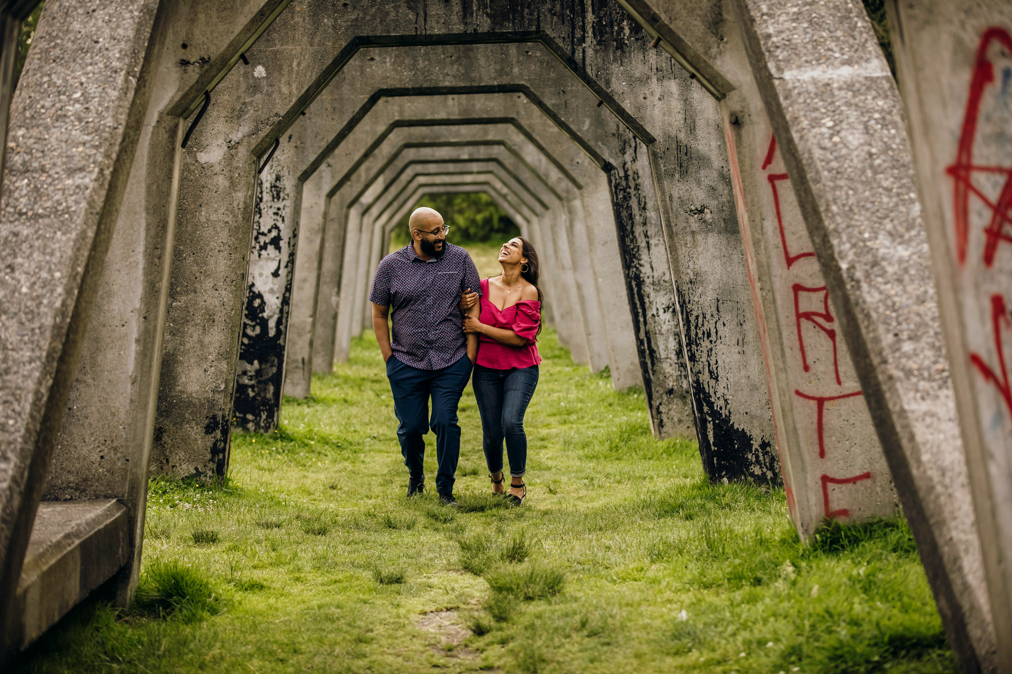 Seattle engagement session by Seattle wedding photographer James Thomas Long Photography