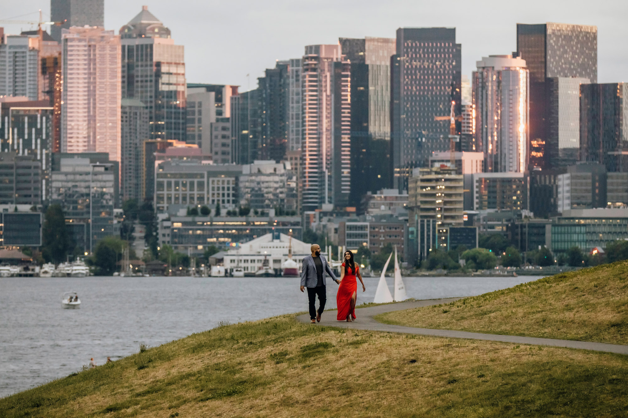 Seattle engagement session by Seattle wedding photographer James Thomas Long Photography