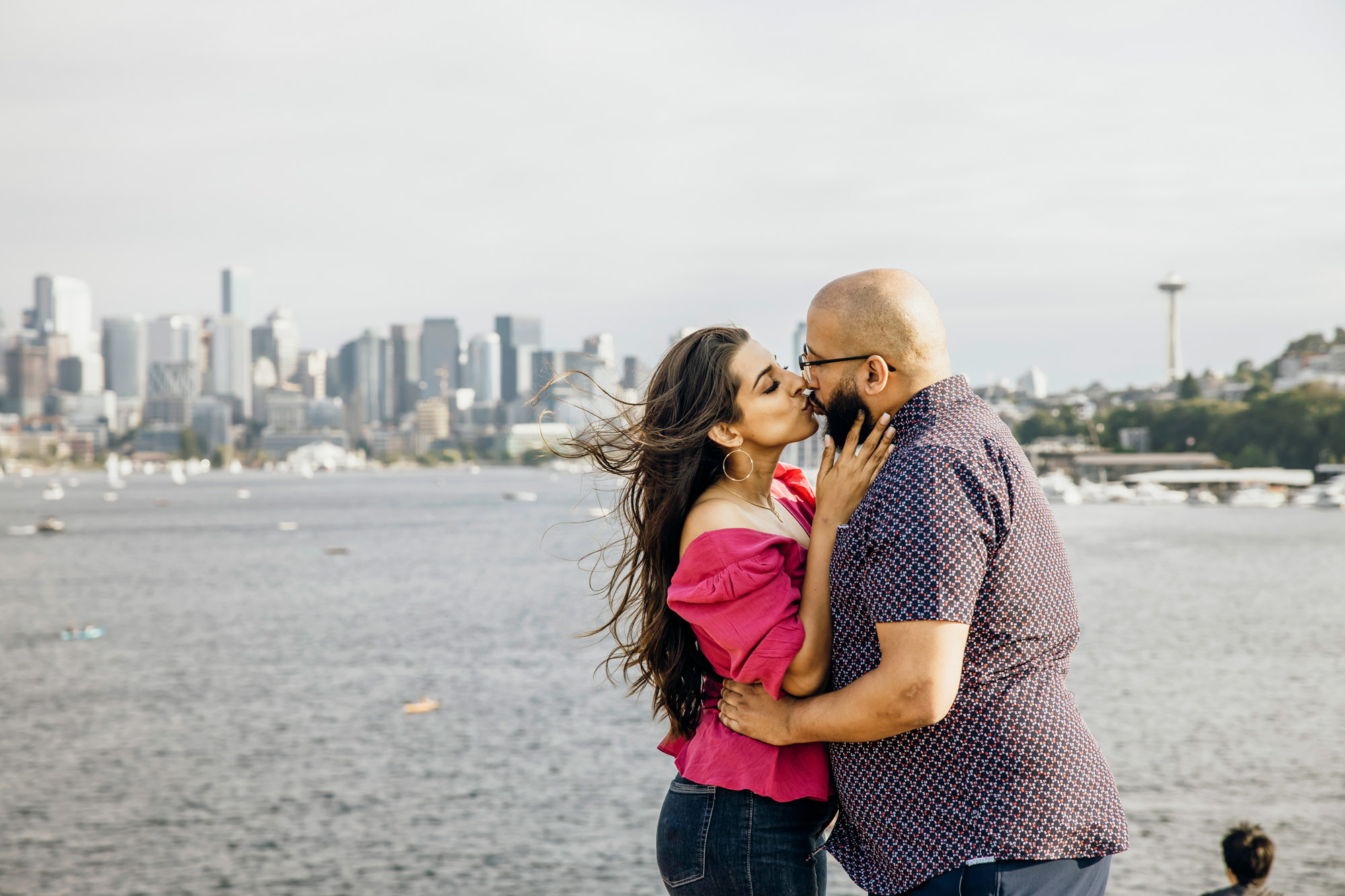 Seattle engagement session by Seattle wedding photographer James Thomas Long Photography