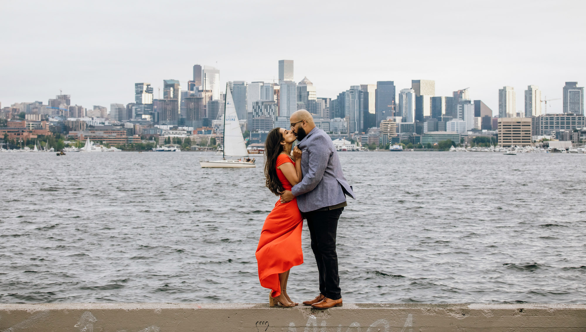 Seattle engagement session by Seattle wedding photographer James Thomas Long Photography