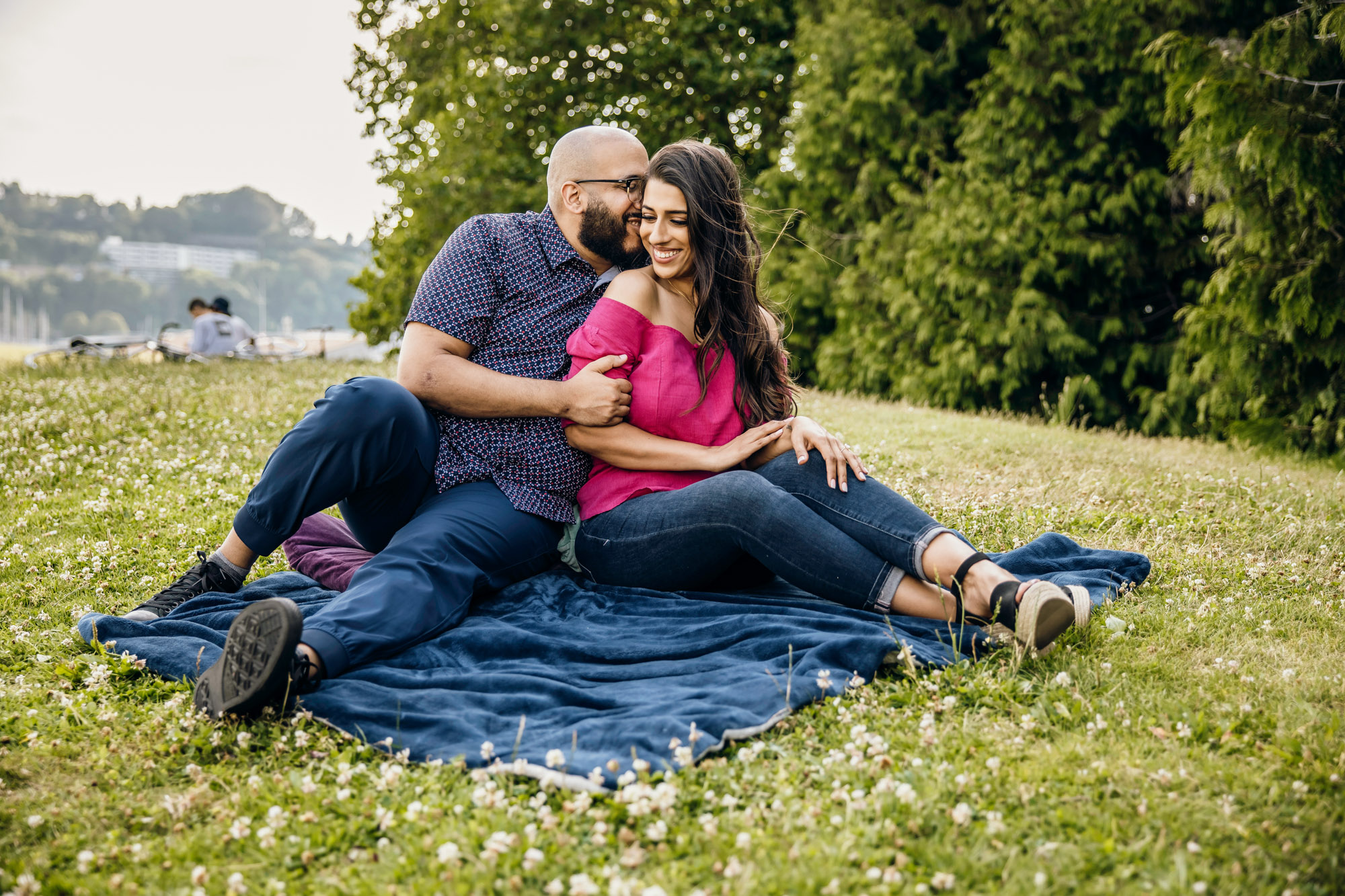 Seattle engagement session by Seattle wedding photographer James Thomas Long Photography